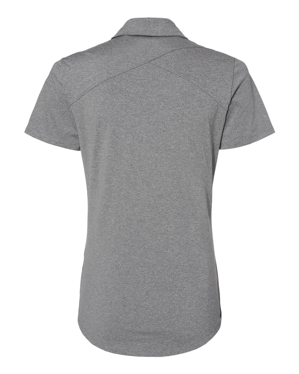 A481 adidas Golf Womens Floating 3-Stripes Sport Shirt - Back Image