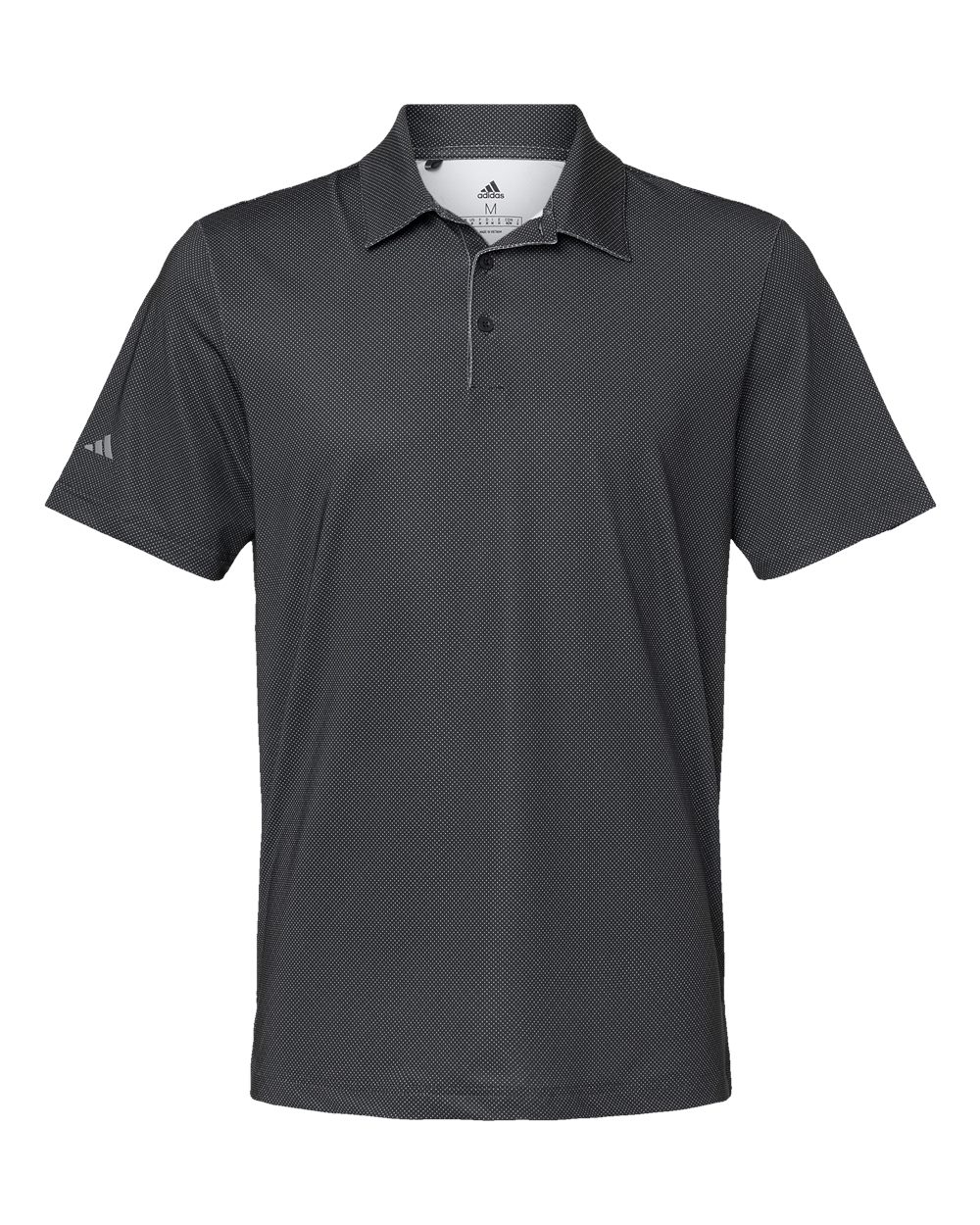 A498 adidas Golf Diamond Dot Print Sport Shirt