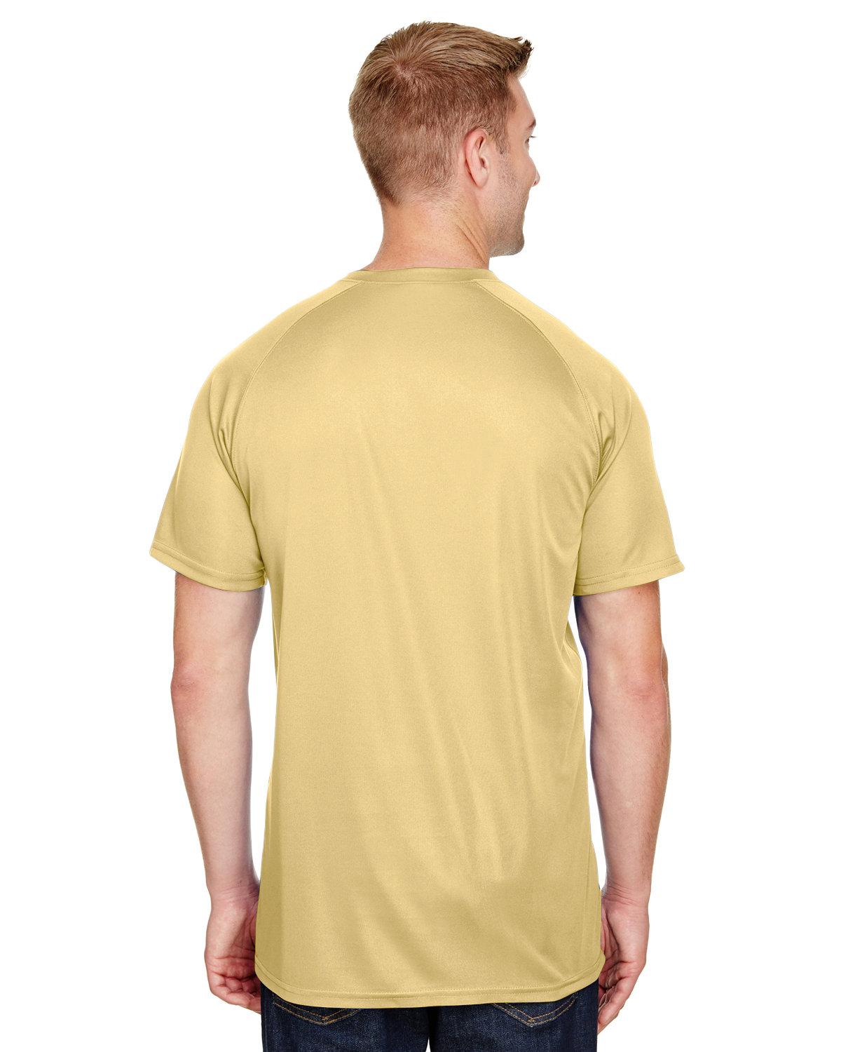 AG1565 Augusta Sportswear Adult Attain 2-Button Baseball Jersey - Back Image