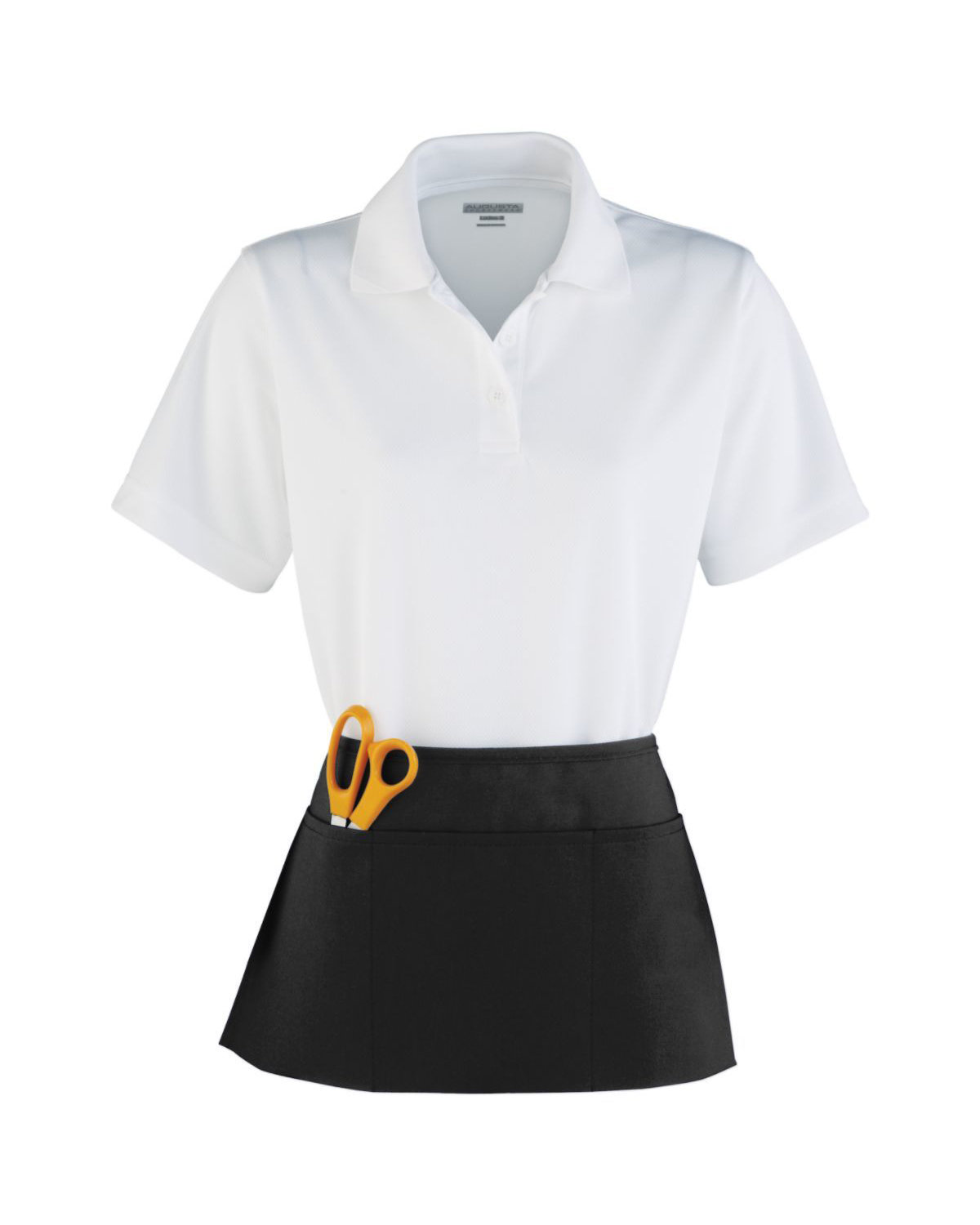 AG2115 Augusta Drop Ship Adult Waist Apron AG2115 Augusta Drop Ship Adult Waist Apron