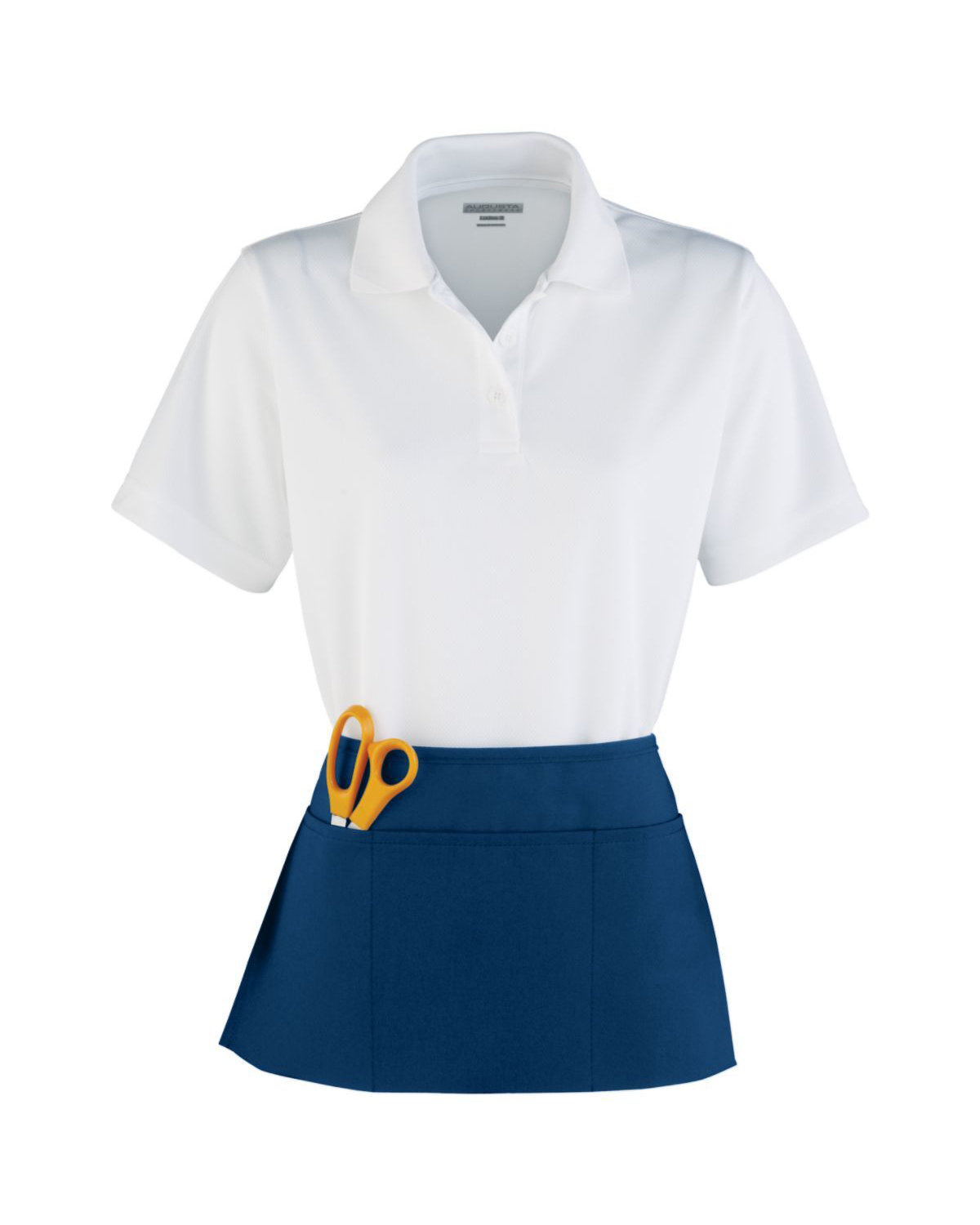 AG2115 Augusta Drop Ship Adult Waist Apron Zoom Image