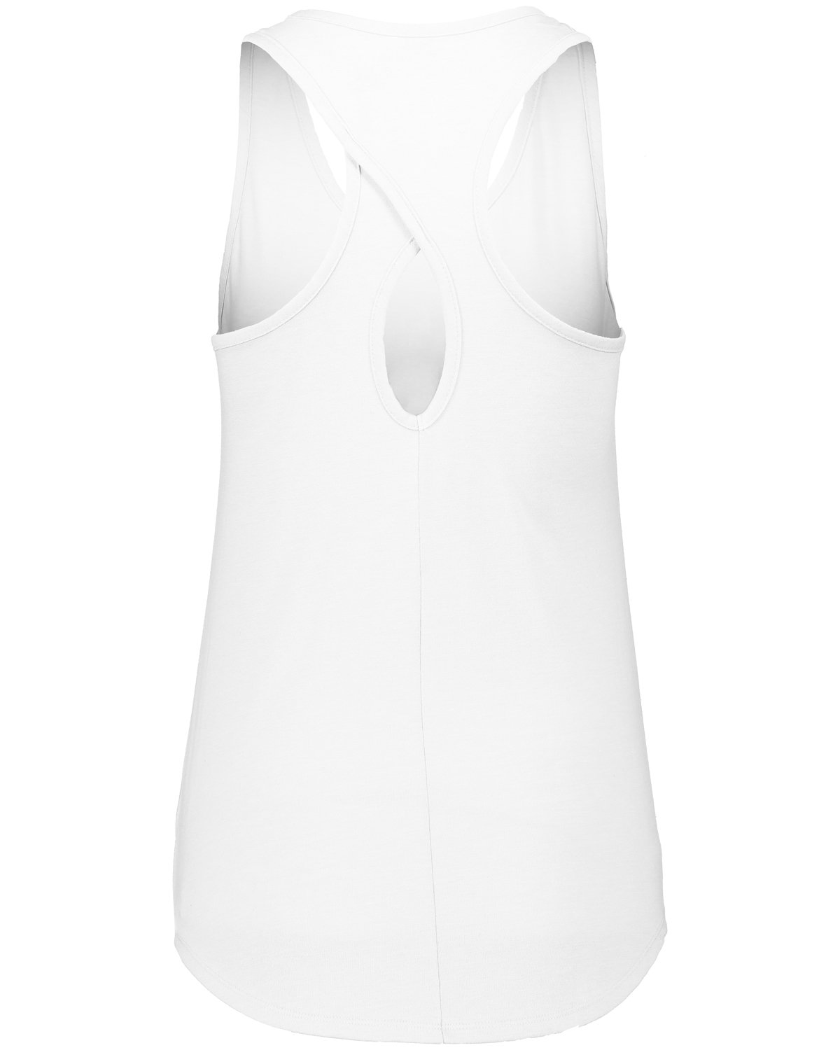 AG3078 Augusta Sportswear Ladies Lux Tri-Blend Tank - Back Image