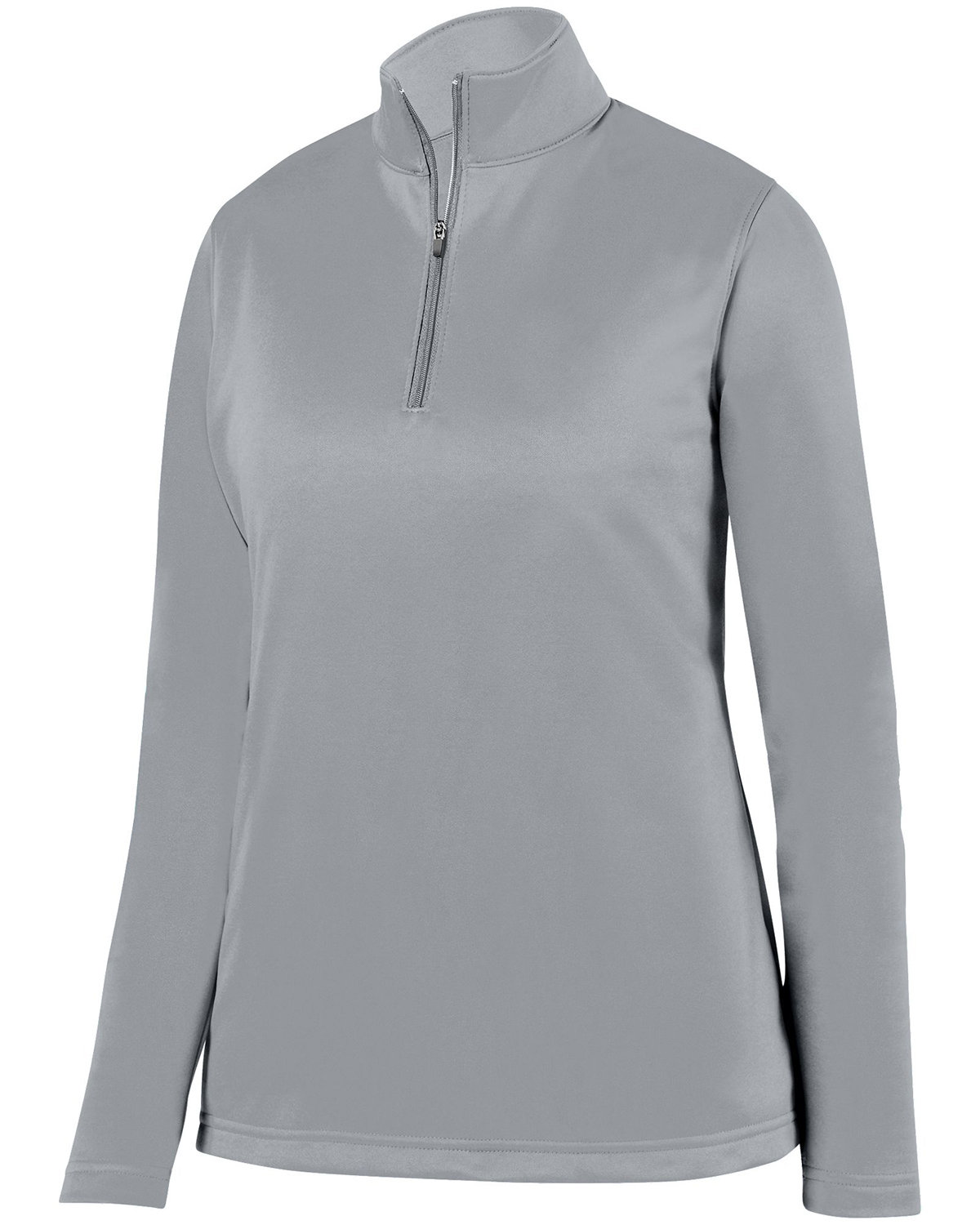 AG5509 Augusta Drop Ship Ladies Wicking Fleece Quarter-Zip Pullover Zoom Image
