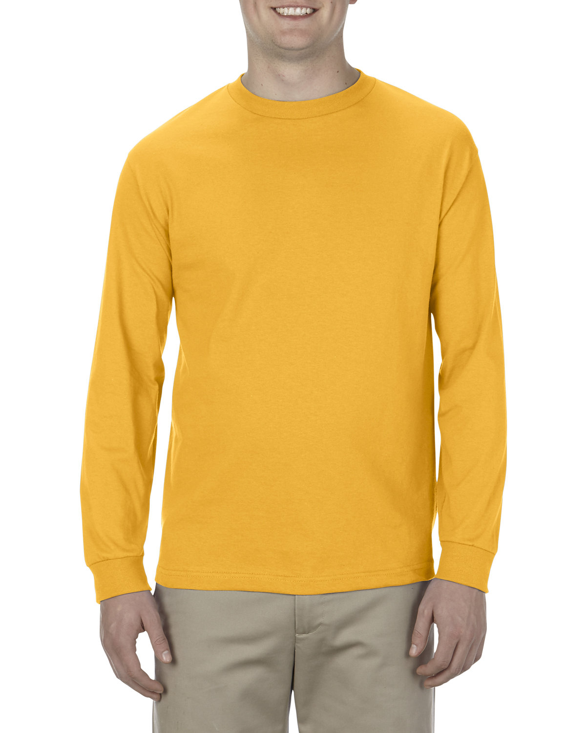 AL1304 Alstyle Adult 6.0 oz., 100% Cotton Long-Sleeve T-Shirt