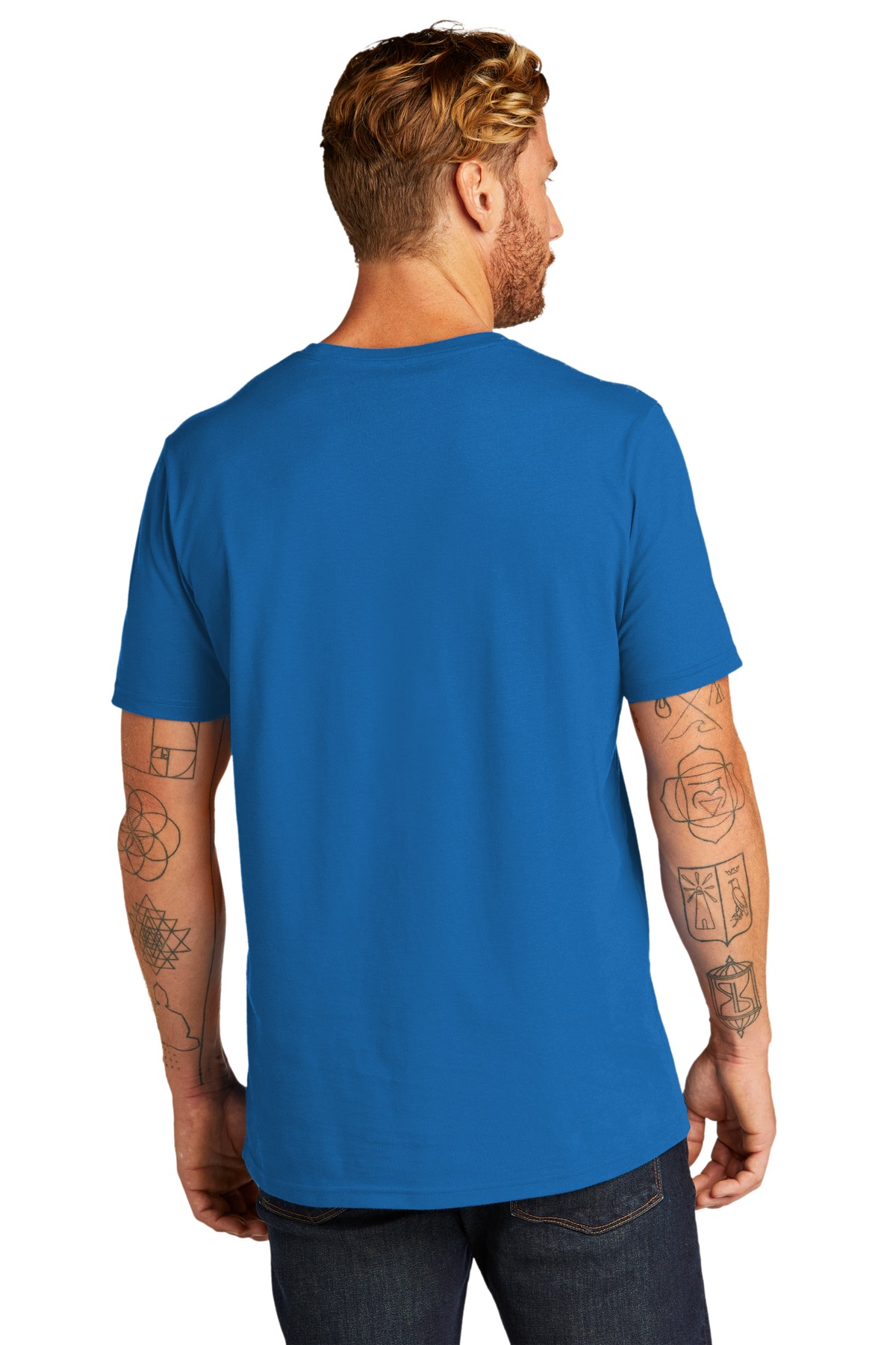 AL2100 AllMade Unisex Organic Cotton Tee. - Back Image