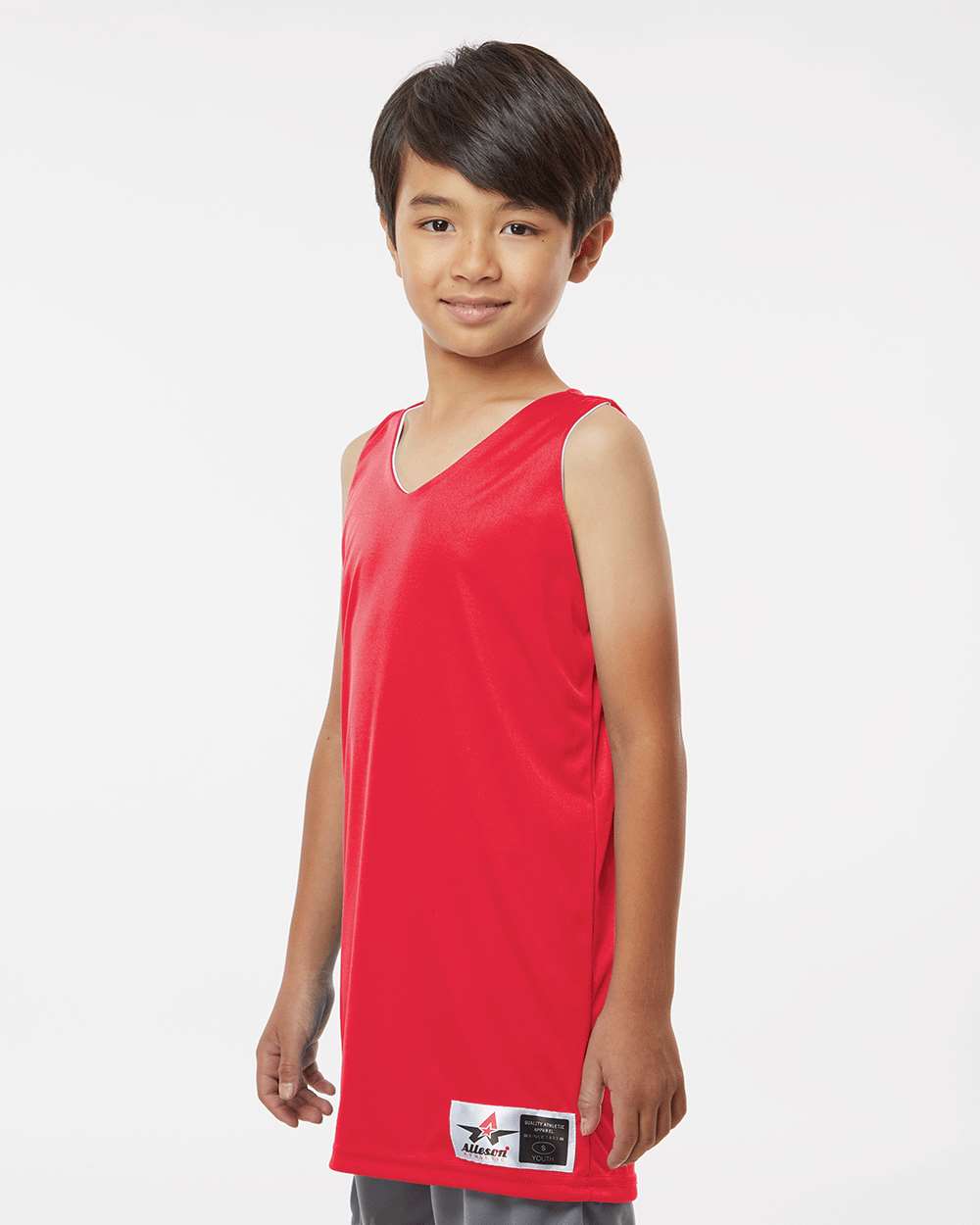 506CRY Alleson Athletic Youth Reversible Tank - Siide Image