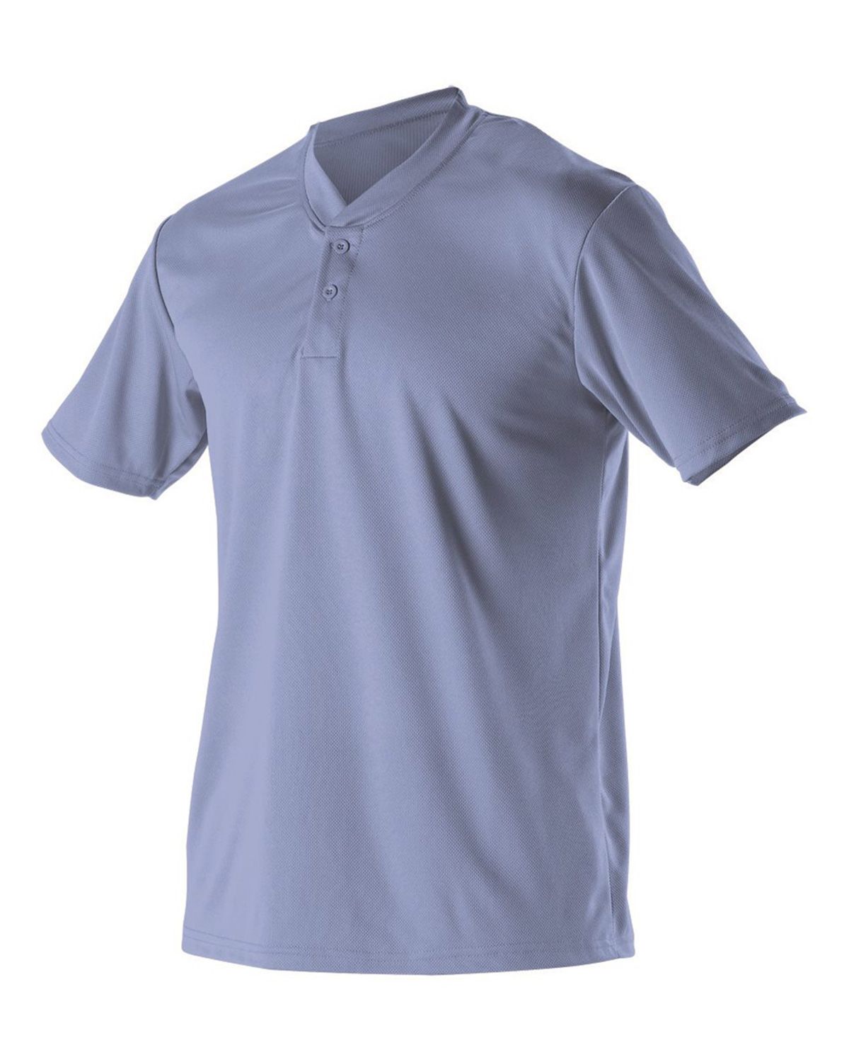 522MM Alleson Athletic Baseball Two Button Henley Jersey 522MM Alleson Athletic Baseball Two Button Henley Jersey