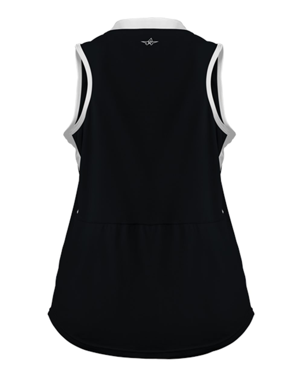 522XVW Alleson Athletic Womens Slide Fastpitch V-Neck Sleeveless Jersey - Back Image
