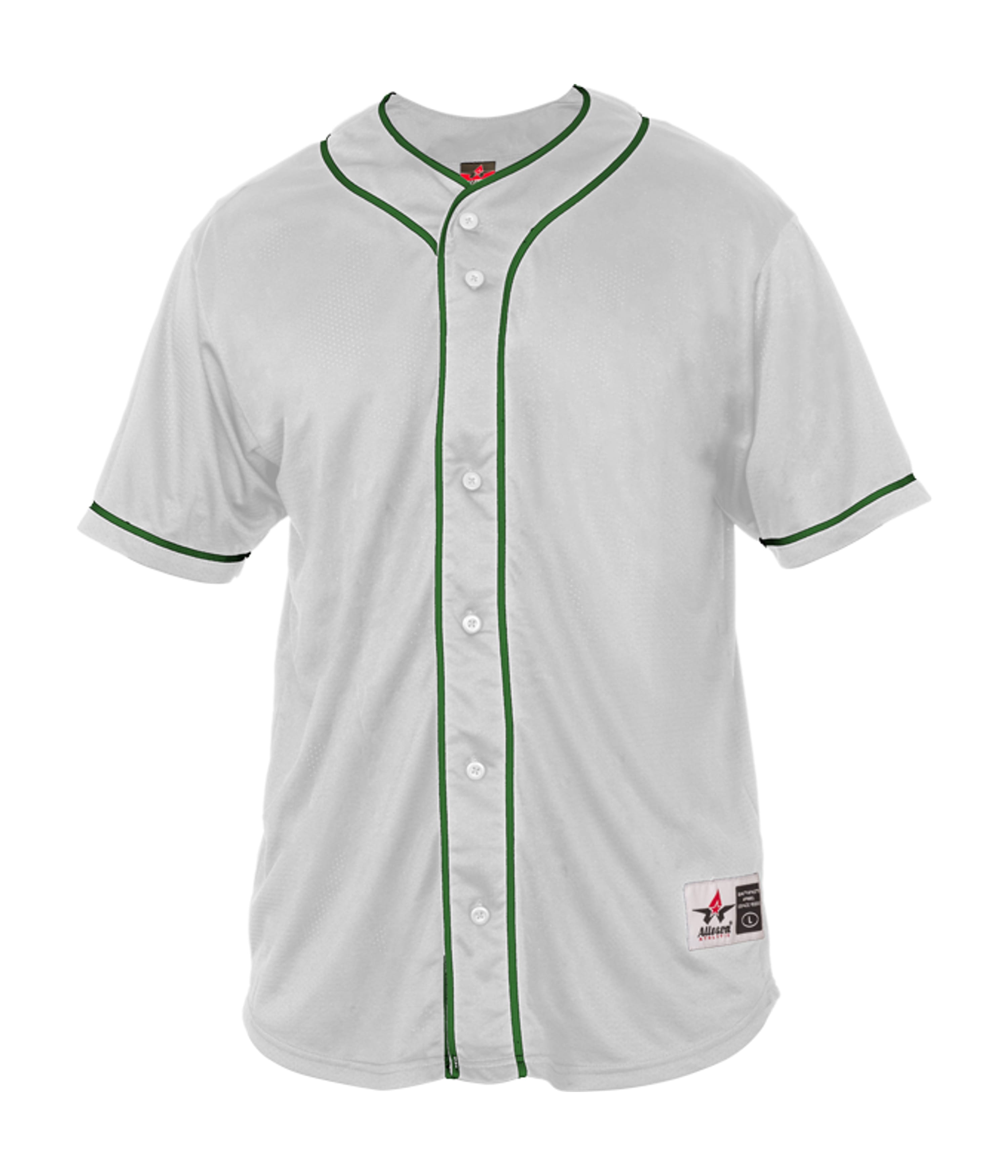 52MBBJY Alleson Athletic Youth Diamond Jersey - Siide Image