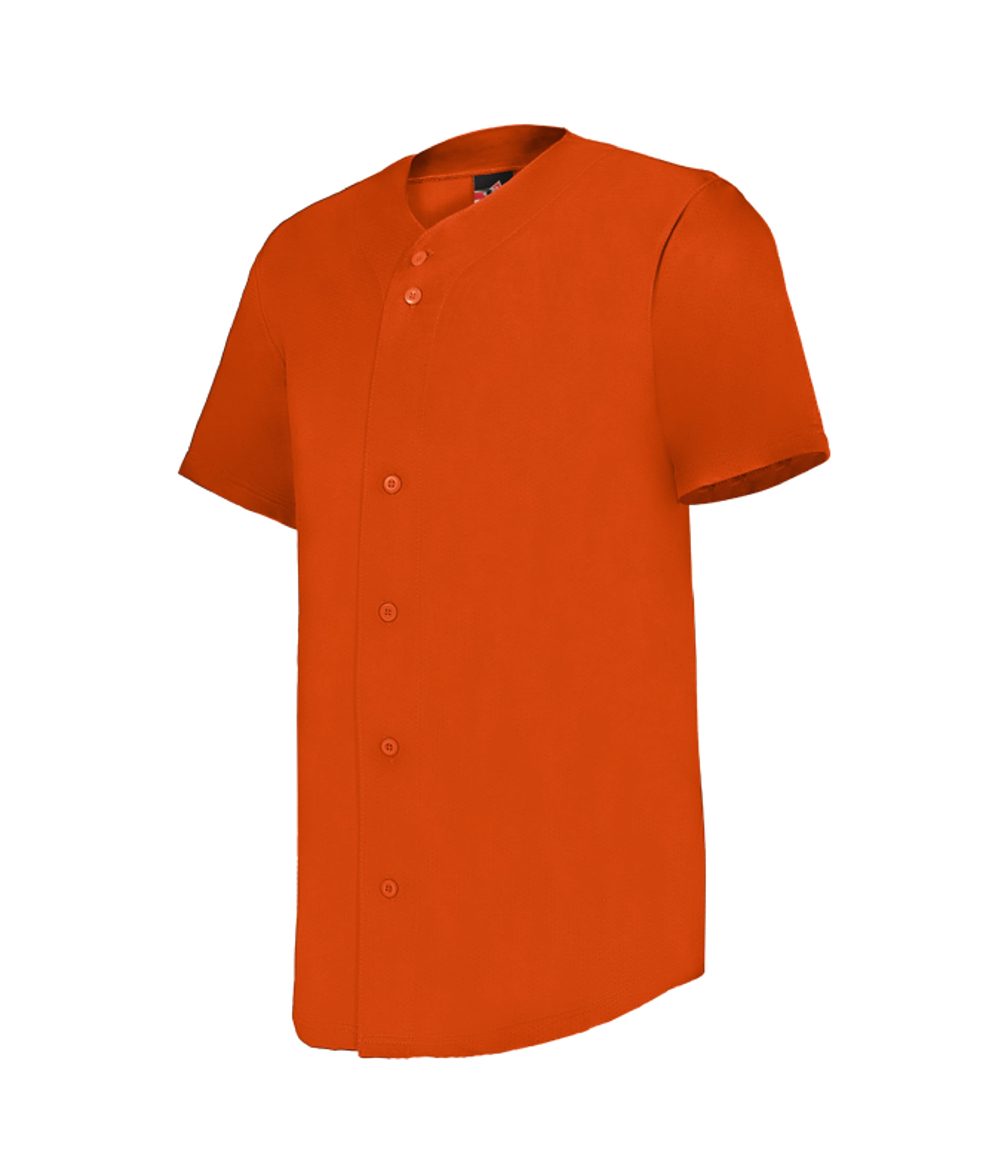52MBFJY Alleson Athletic Youth Full Button Lightweight Baseball Jersey - Back Image