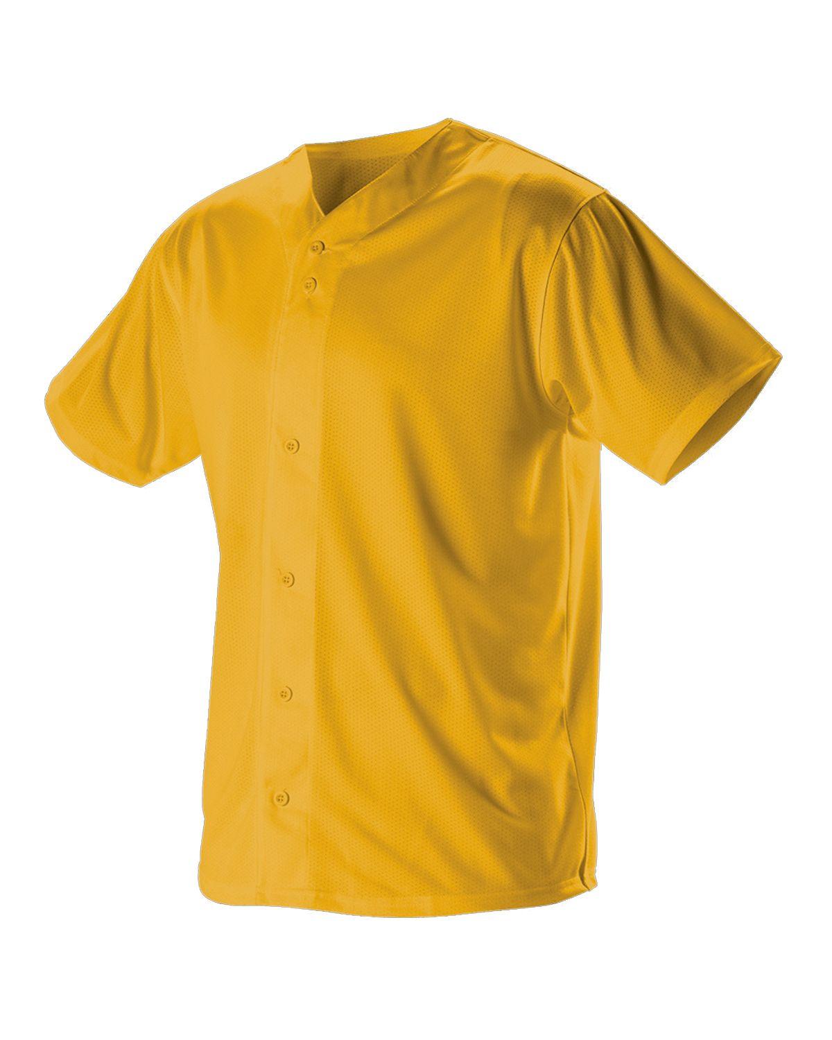 52MBFJY Alleson Athletic Youth Full Button Lightweight Baseball Jersey 52MBFJY Alleson Athletic Youth Full Button Lightweight Baseball Jersey