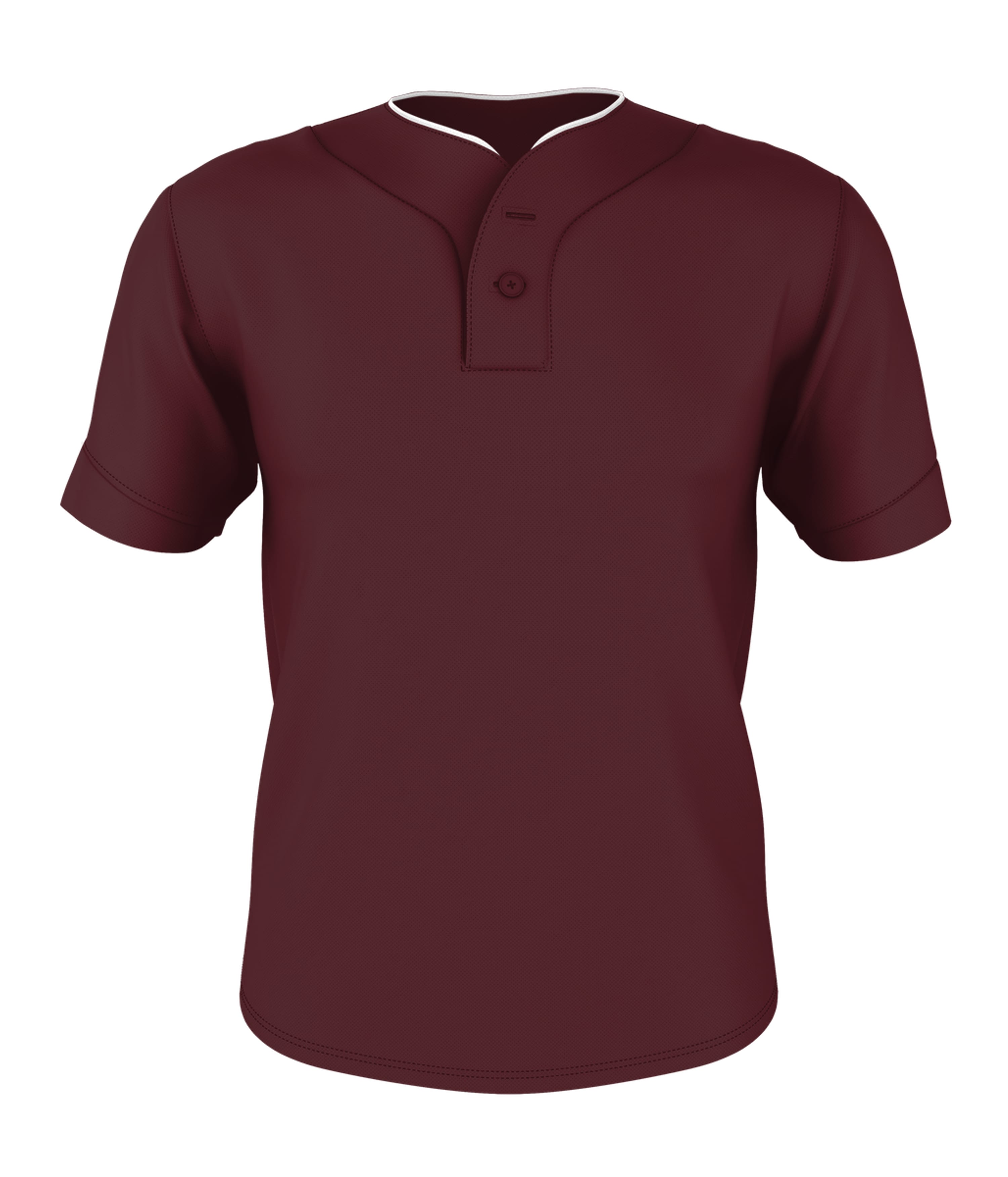 52MTHJ Alleson Athletic Two Button Mesh Baseball Jersey With Piping 52MTHJ Alleson Athletic Two Button Mesh Baseball Jersey With Piping