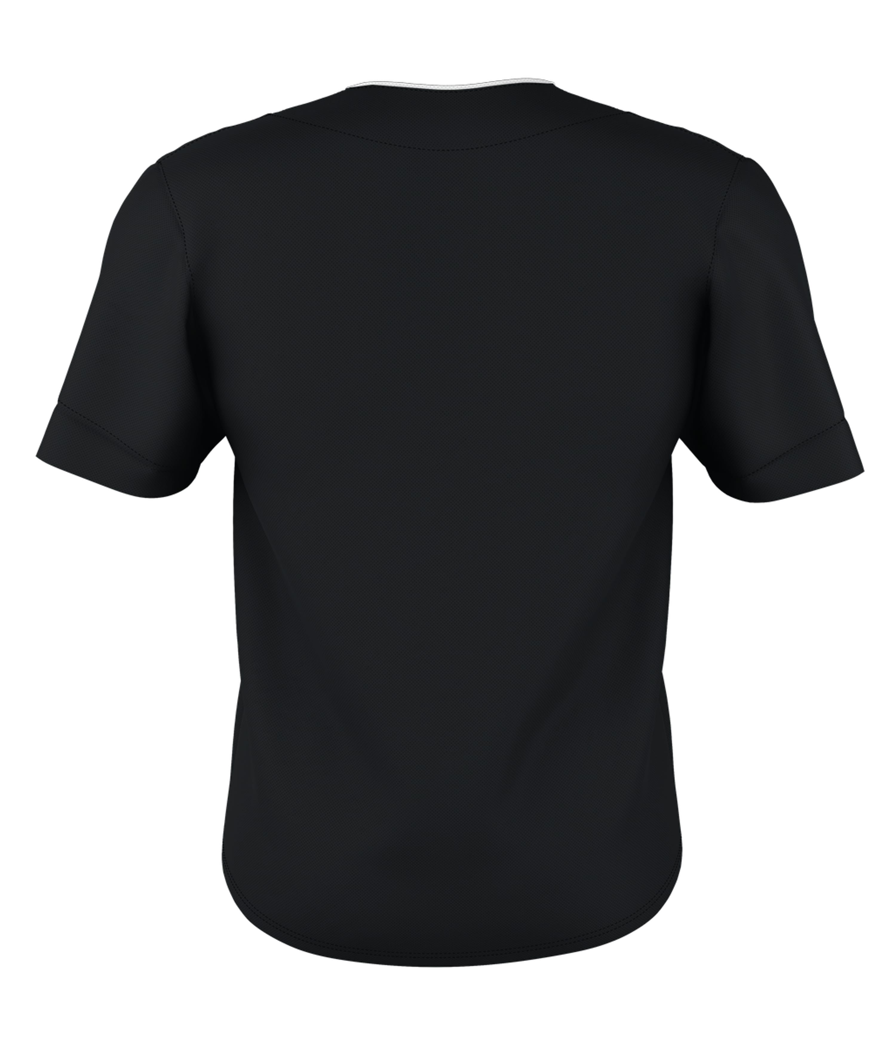 52MTHJY Alleson Athletic Youth Two Button Mesh Baseball Jersey With Piping - Back Image