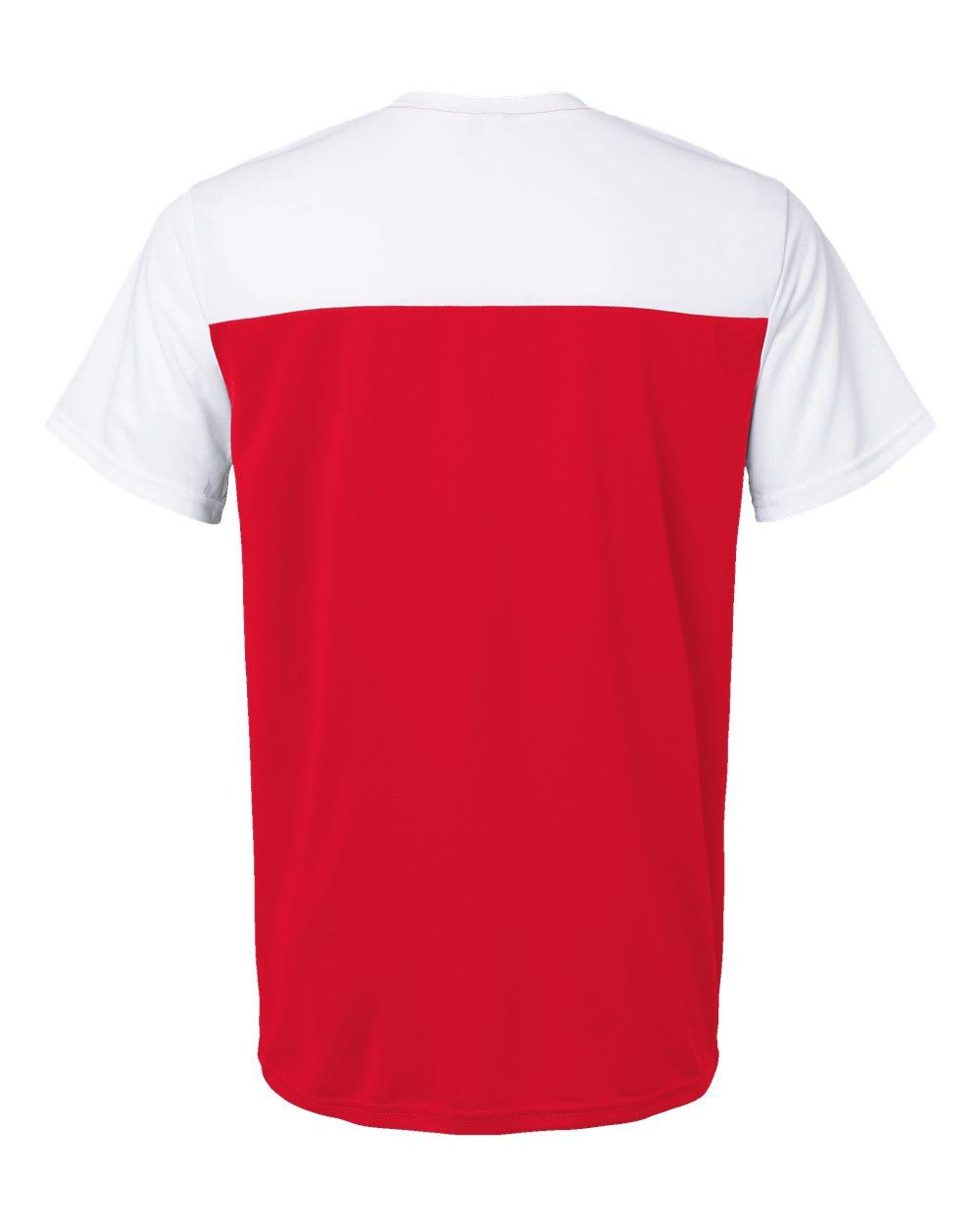 532CJ Alleson Athletic Crewneck Baseball Jersey - Back Image