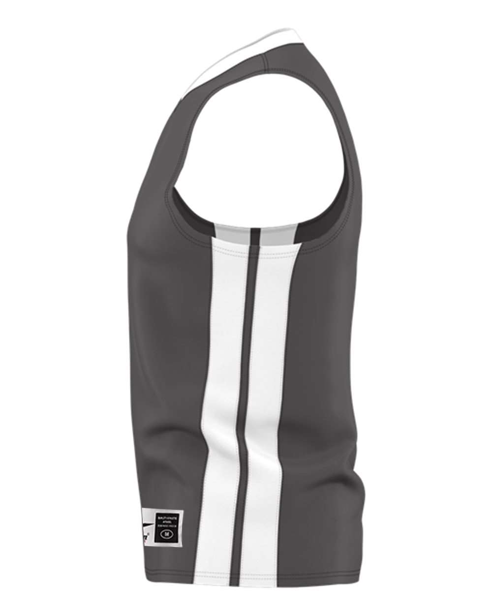 538J Alleson Athletic Single Ply Basketball Jersey - Siide Image