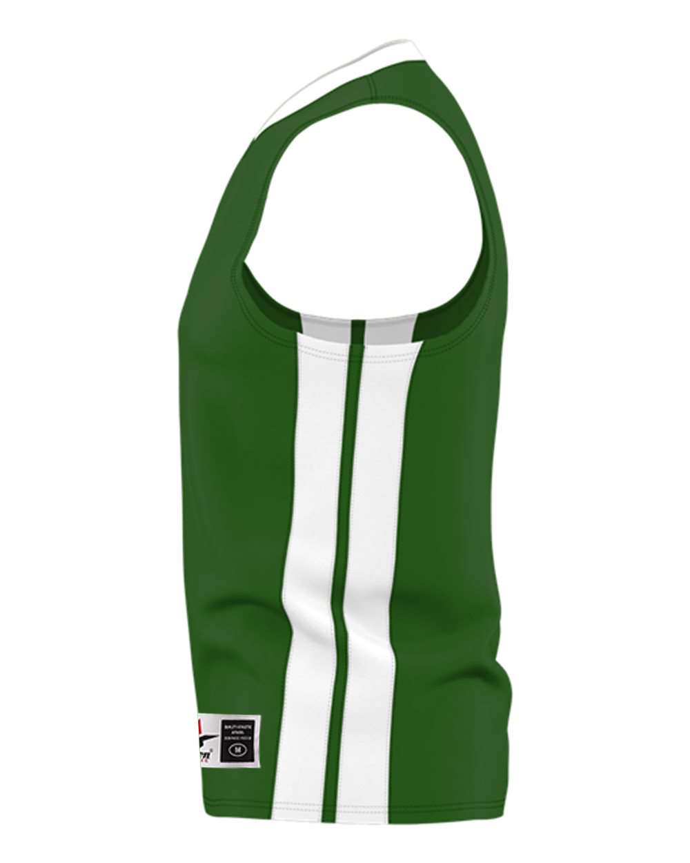 538J Alleson Athletic Single Ply Basketball Jersey - Siide Image