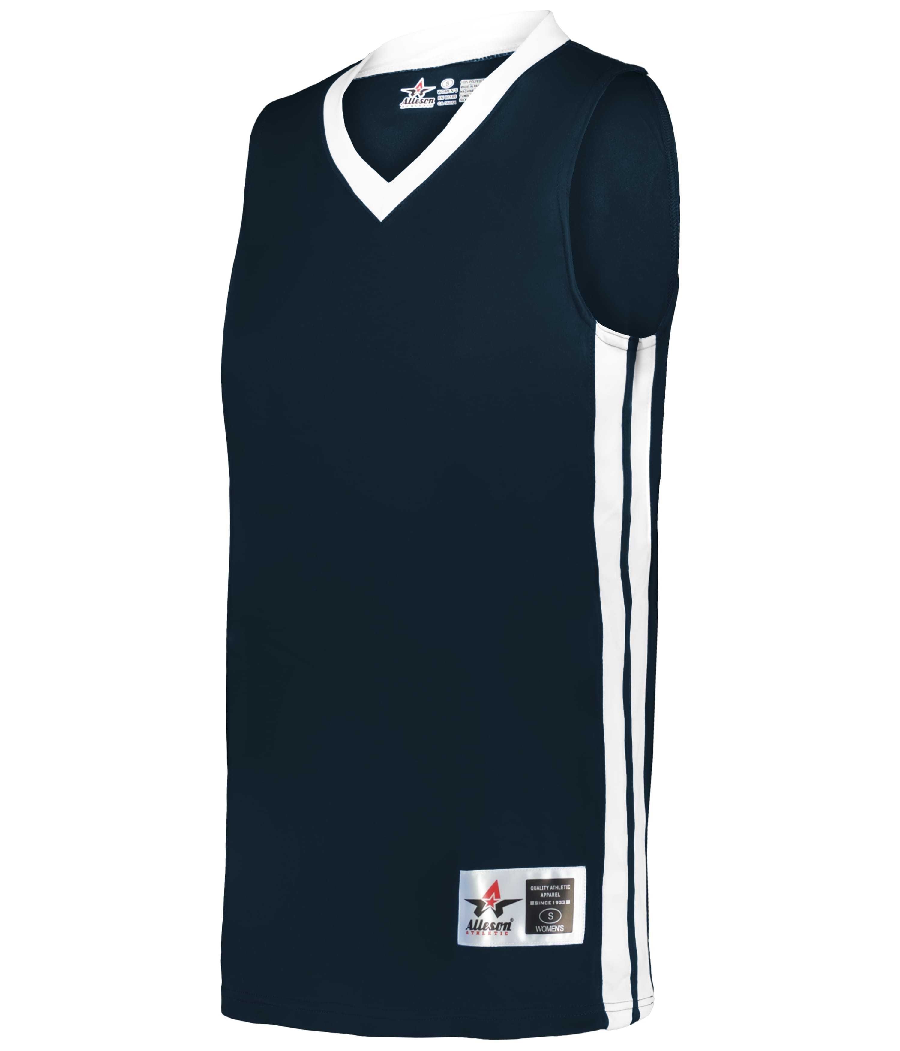 538JW Alleson Athletic Womens Single Ply Basketball Jersey 538JW Alleson Athletic Womens Single Ply Basketball Jersey
