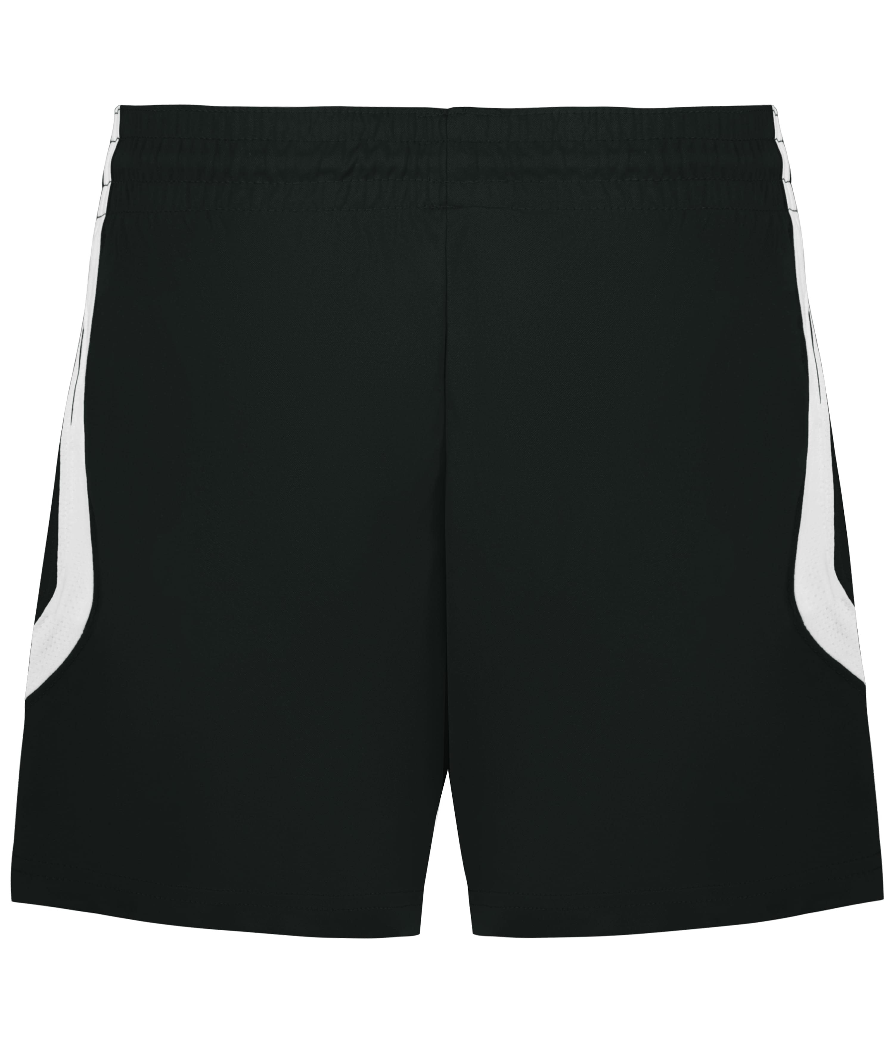 539PW ALLESON ATHLETIC LADIES BASKETBALL SHORTS 539PW ALLESON ATHLETIC LADIES BASKETBALL SHORTS - Back Image