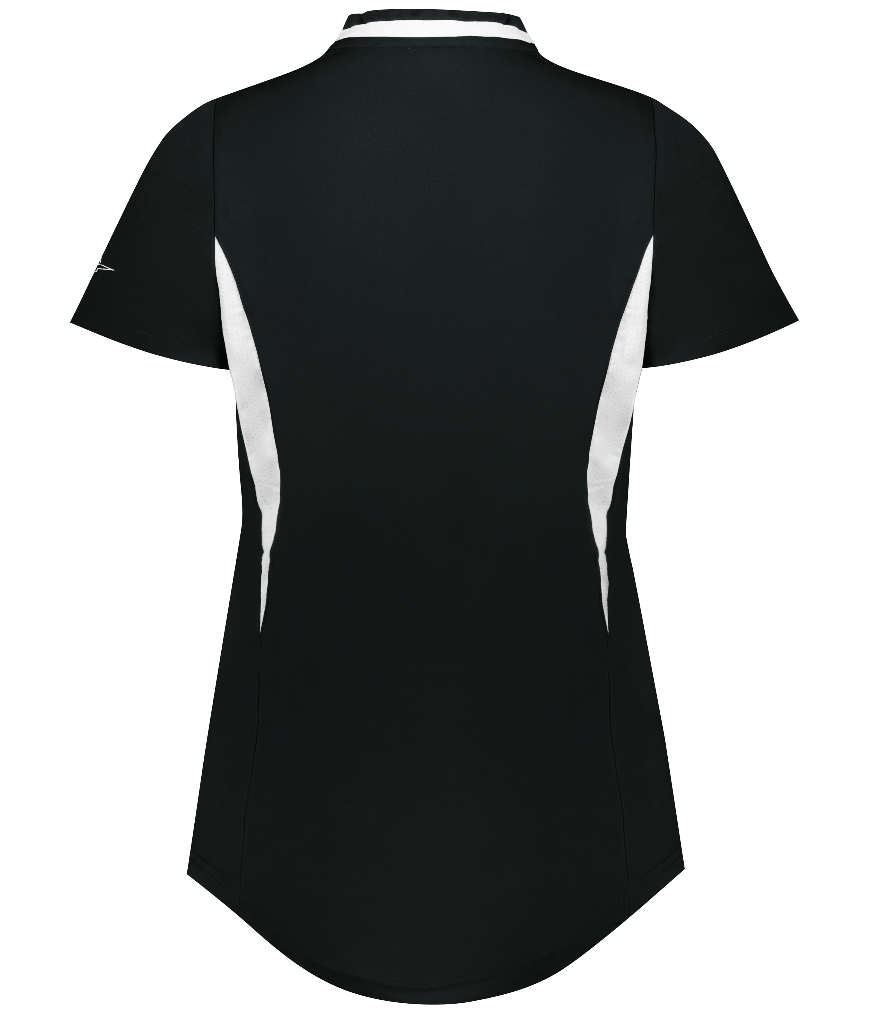 552JG Alleson Athletic Girls Short Sleeve Fastpitch Jersey - Back Image