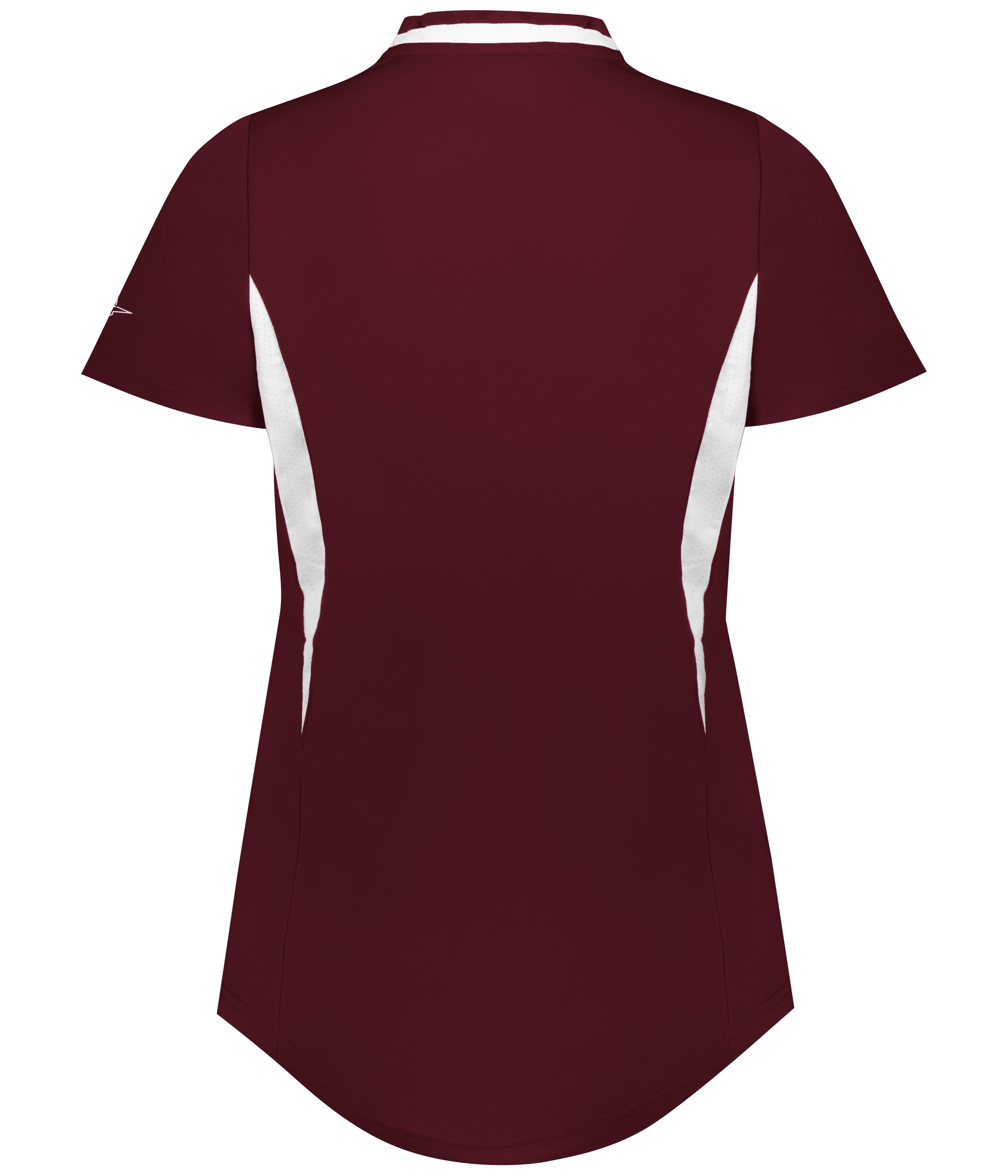 552JW Alleson Athletic Womens Short Sleeve Fastpitch Jersey - Back Image