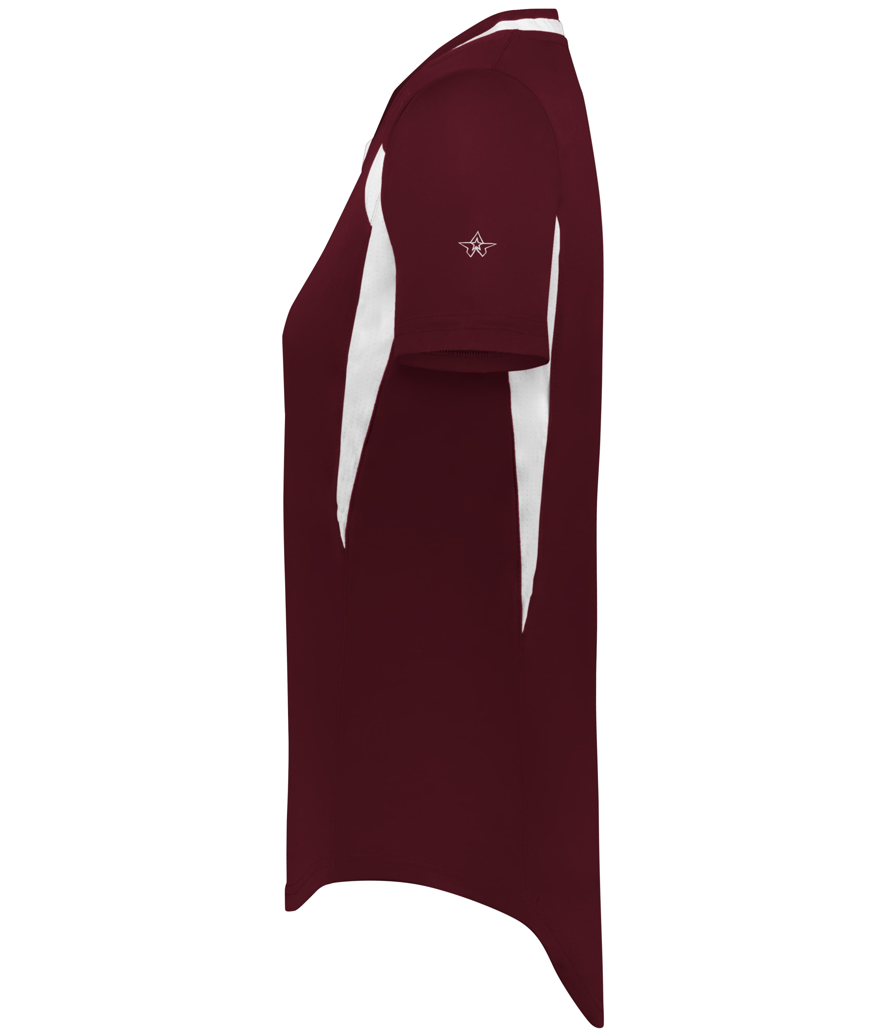 552JW Alleson Athletic Womens Short Sleeve Fastpitch Jersey - Siide Image