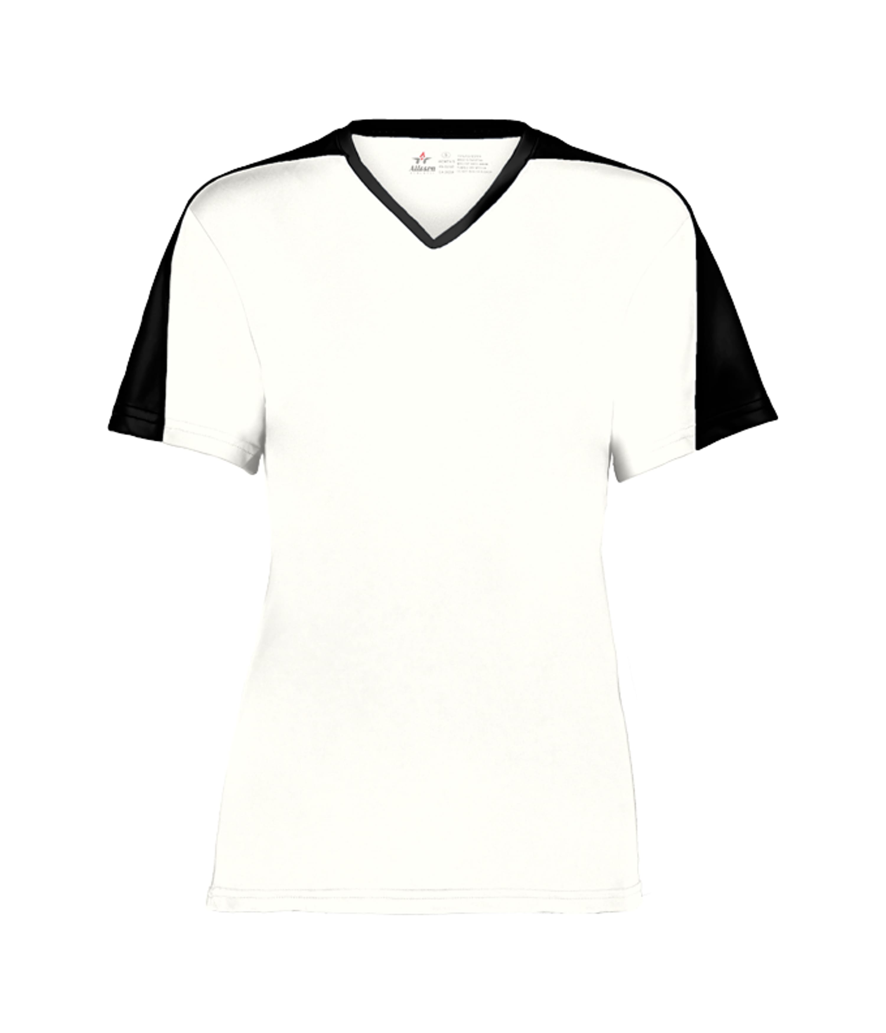 558VG Alleson Athletic Girls V-Neck Fastpitch Jersey - Siide Image