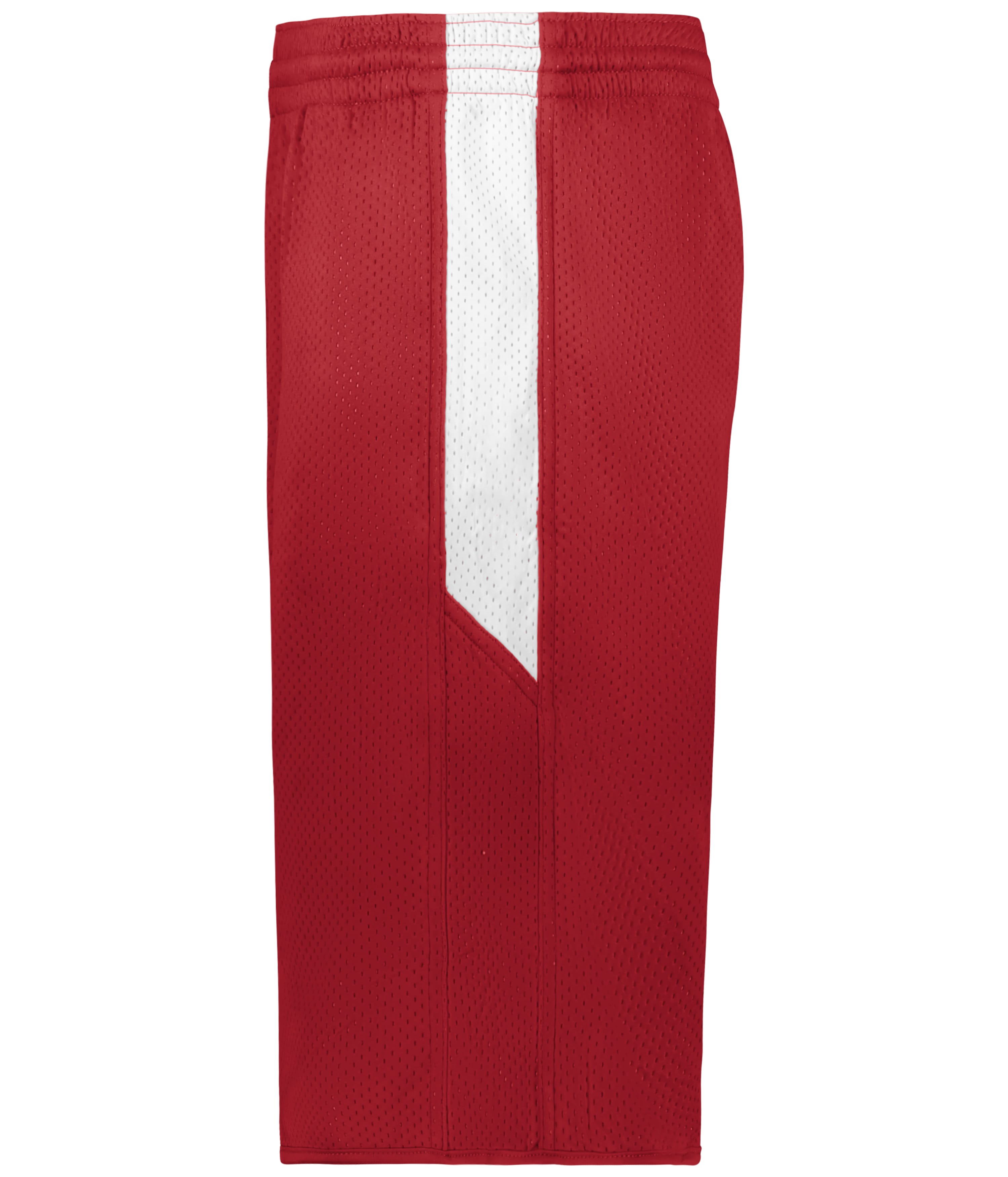 589PSP Alleson Athletic Single Ply Reversible Basketball Shorts - Siide Image