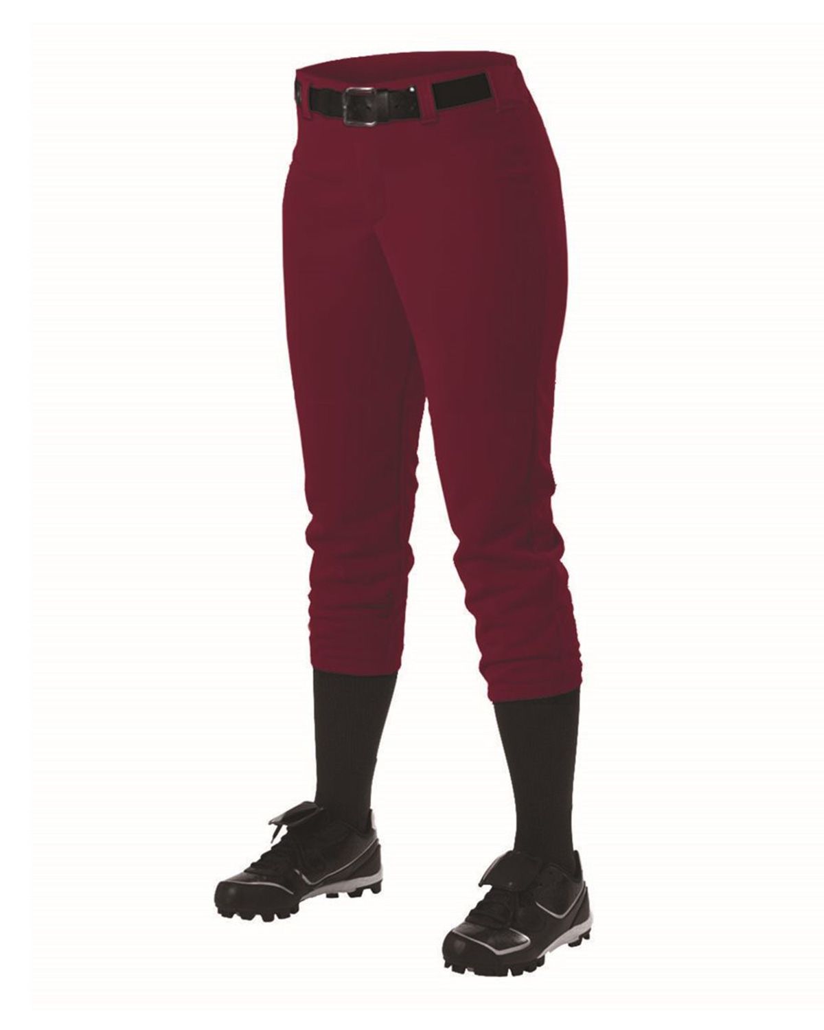 605PBW Alleson Athletic Womens Belt Loop Fast-Pitch Pants 605PBW Alleson Athletic Womens Belt Loop Fast-Pitch Pants