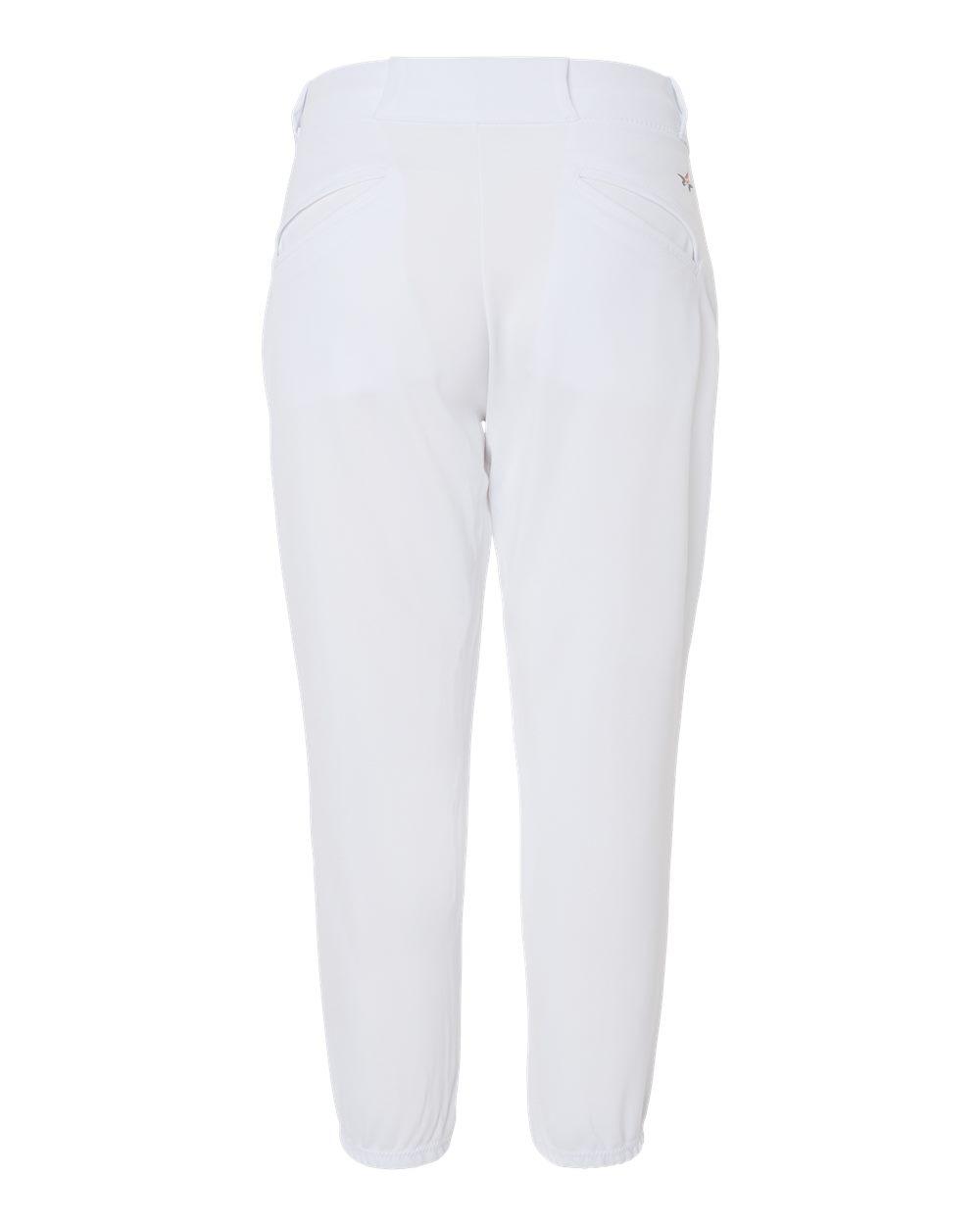 605PBW Alleson Athletic Womens Belt Loop Fast-Pitch Pants - Back Image