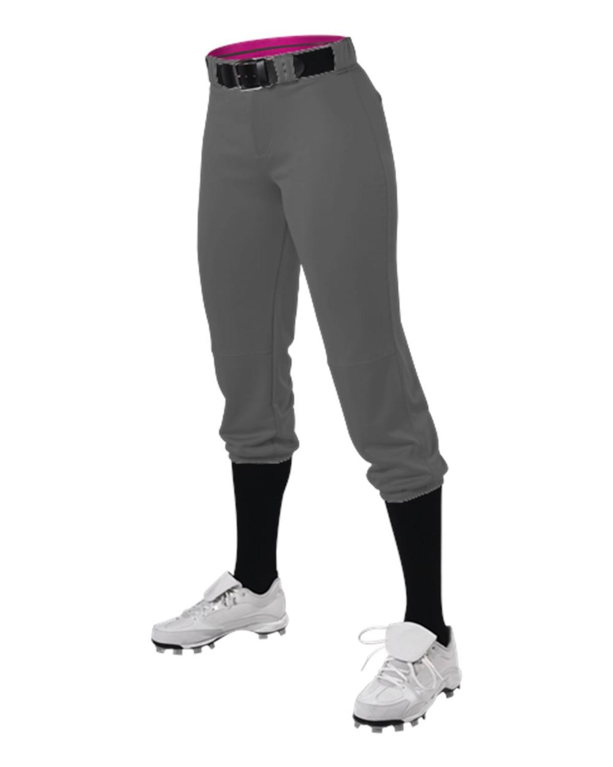 615PSW Alleson Athletic Womens Belted Speed Premium Fastpitch Pants