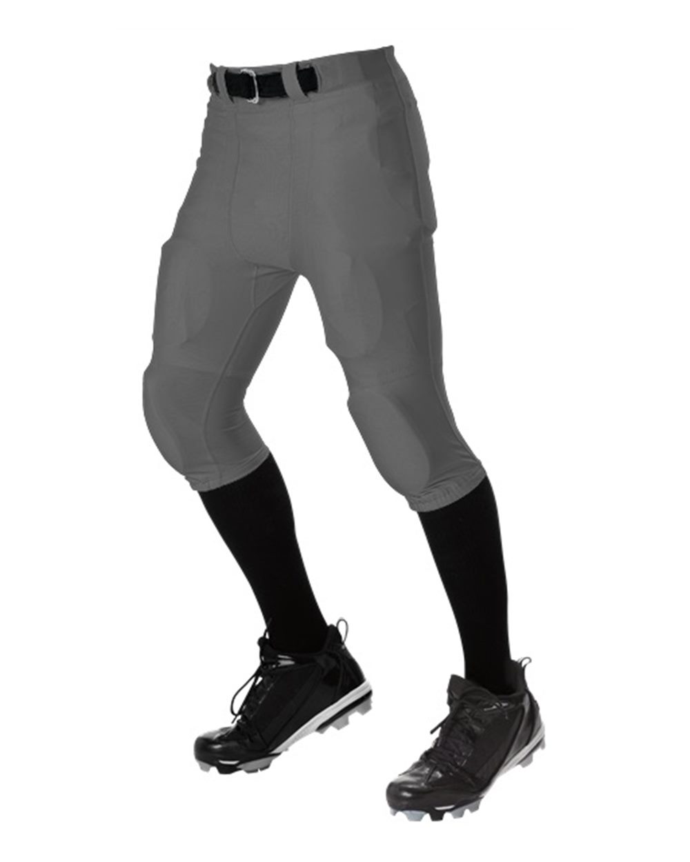 675NF Alleson Athletic No Fly Football Pants with Slotted Waist - Siide Image