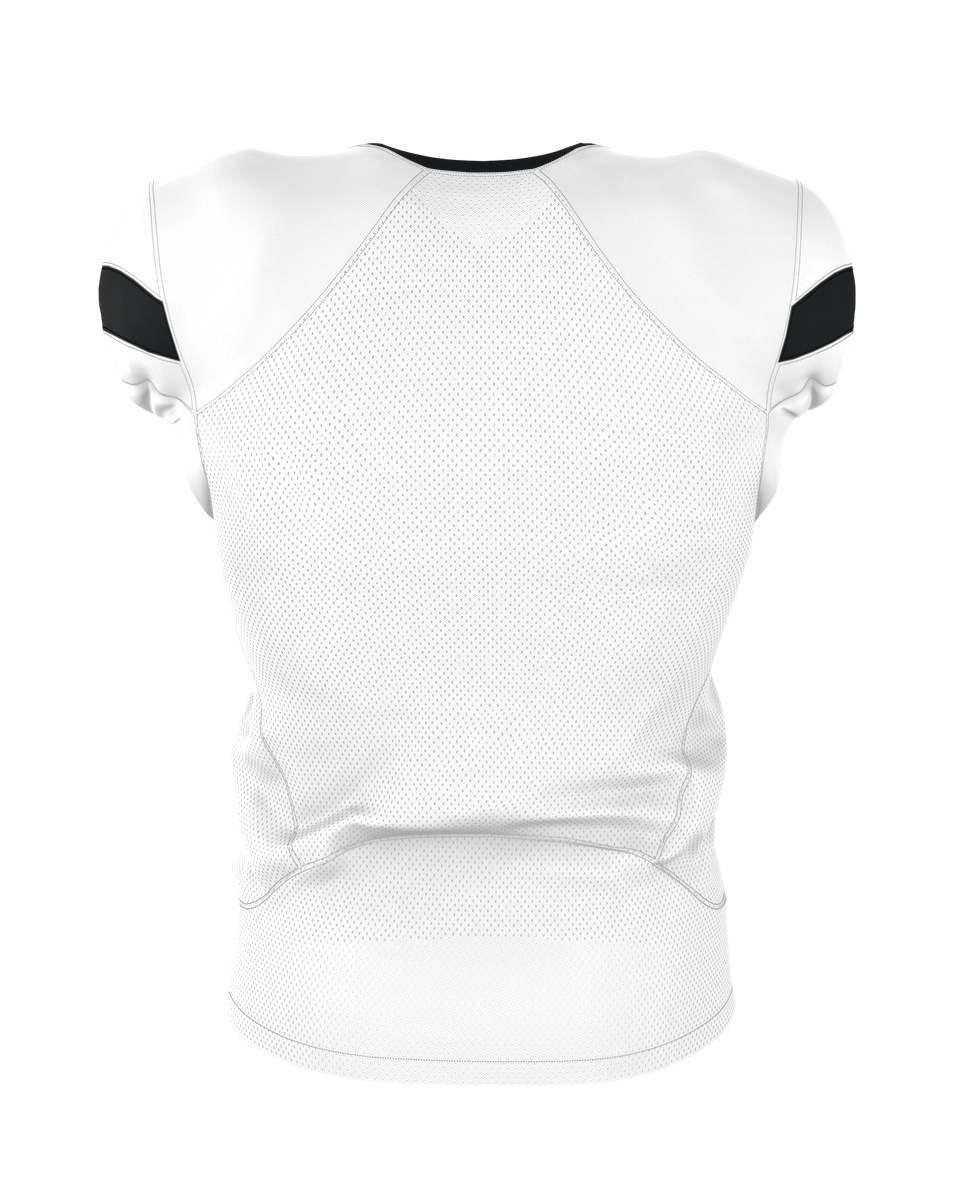 754 Alleson Athletic Pro Flex Cut Belt Length Football Jersey 754 Alleson Athletic Pro Flex Cut Belt Length Football Jersey - Back Image
