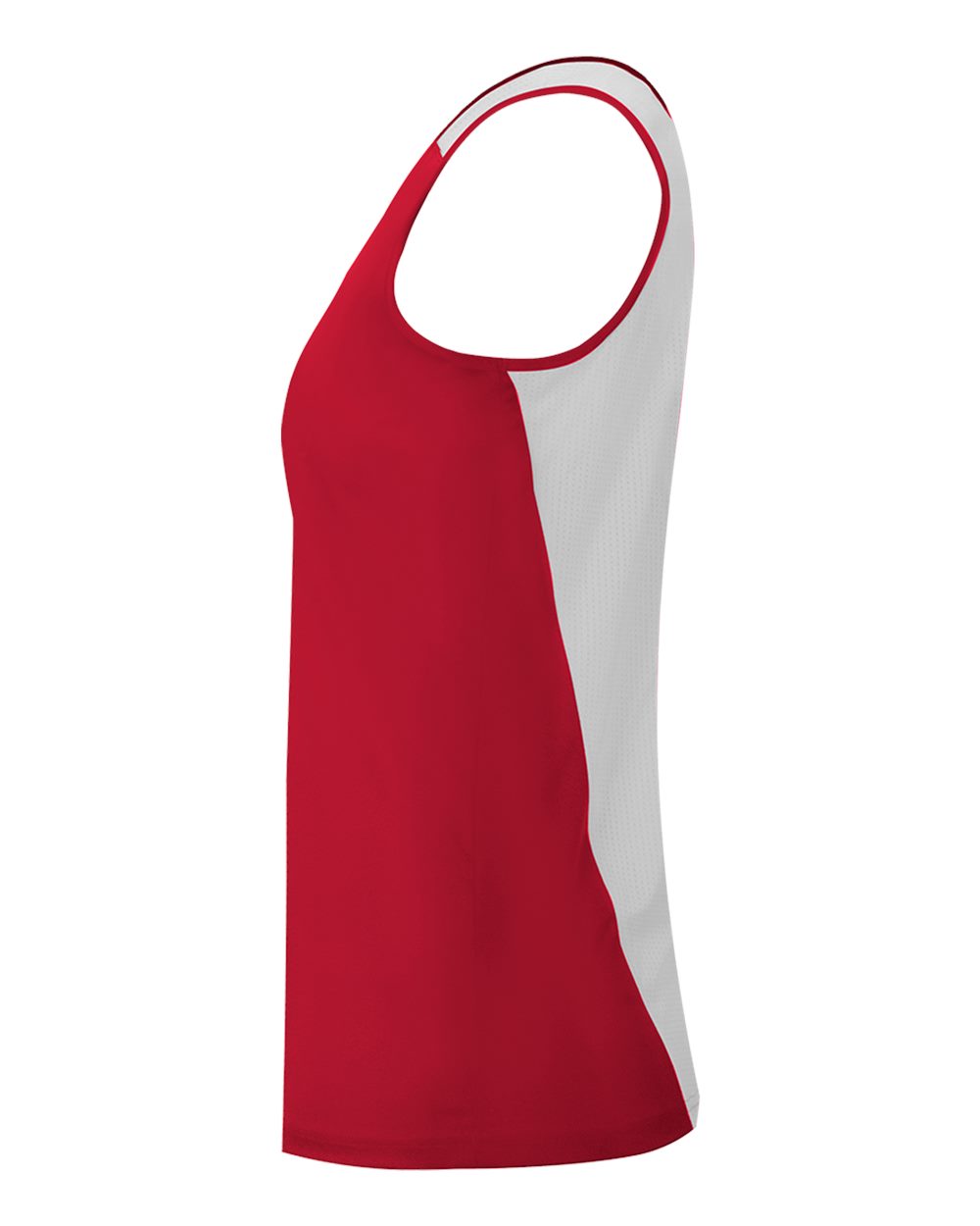 8968 Alleson Athletic Womens Ventback Singlet - Siide Image