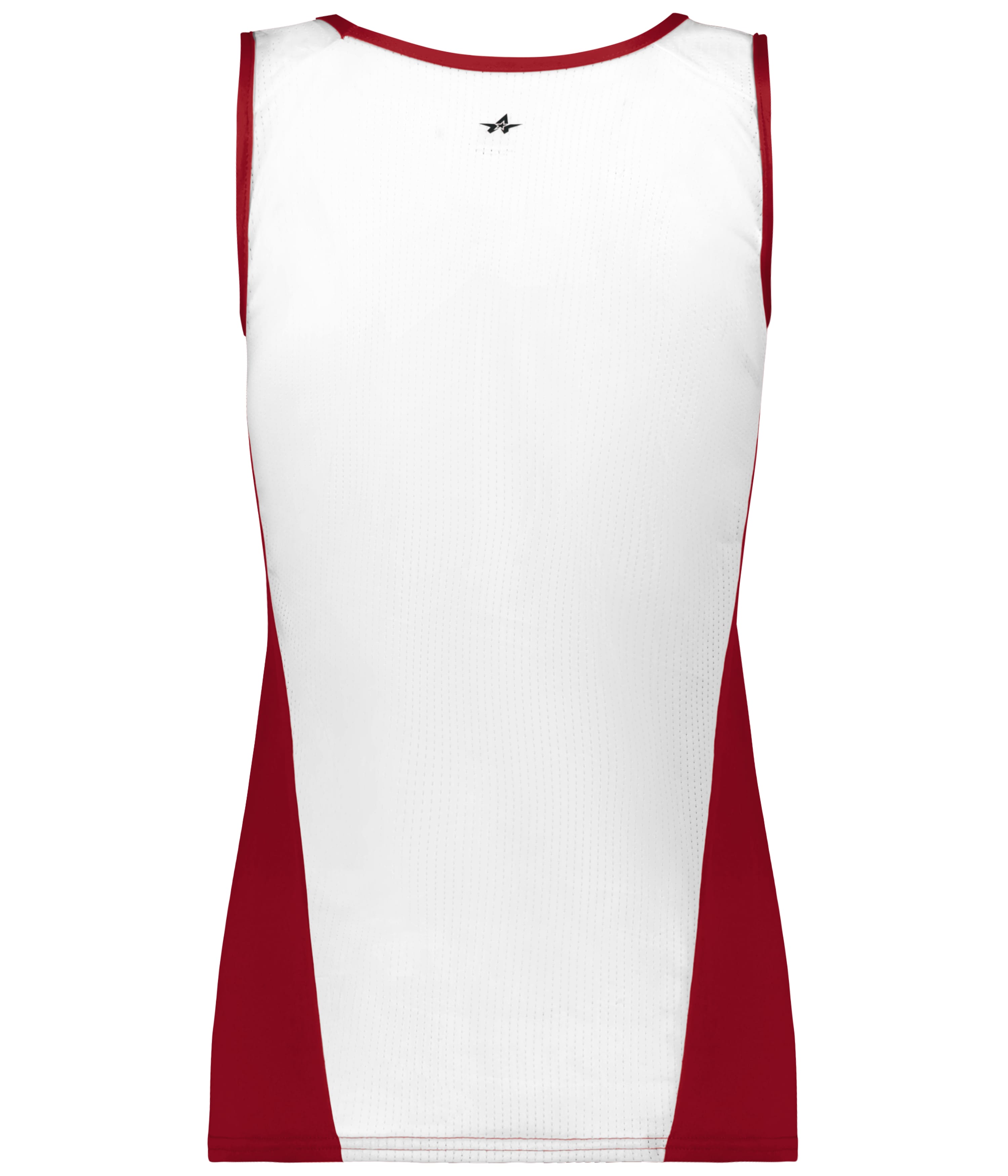896800 Alleson Athletic Ladies Arrow Mesh Back Single - Back Image