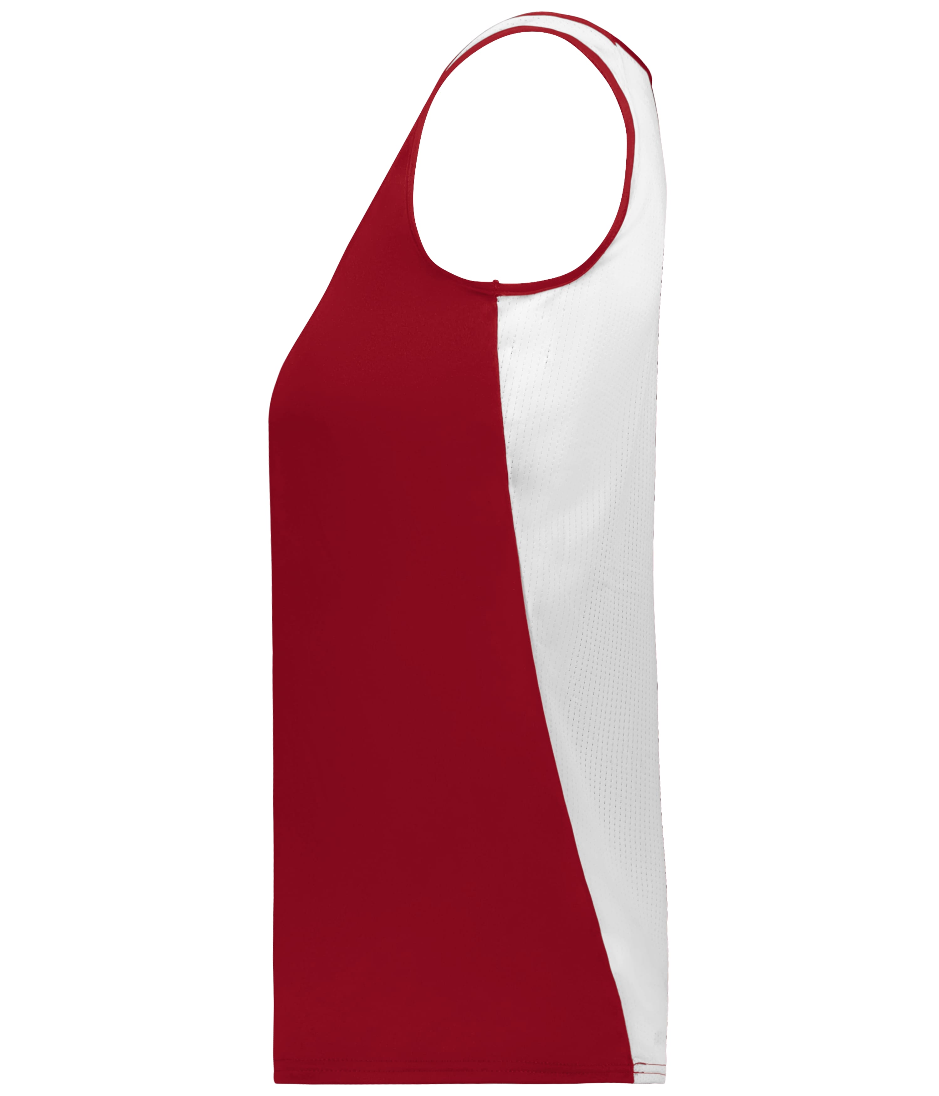 896800 Alleson Athletic Ladies Arrow Mesh Back Single - Siide Image