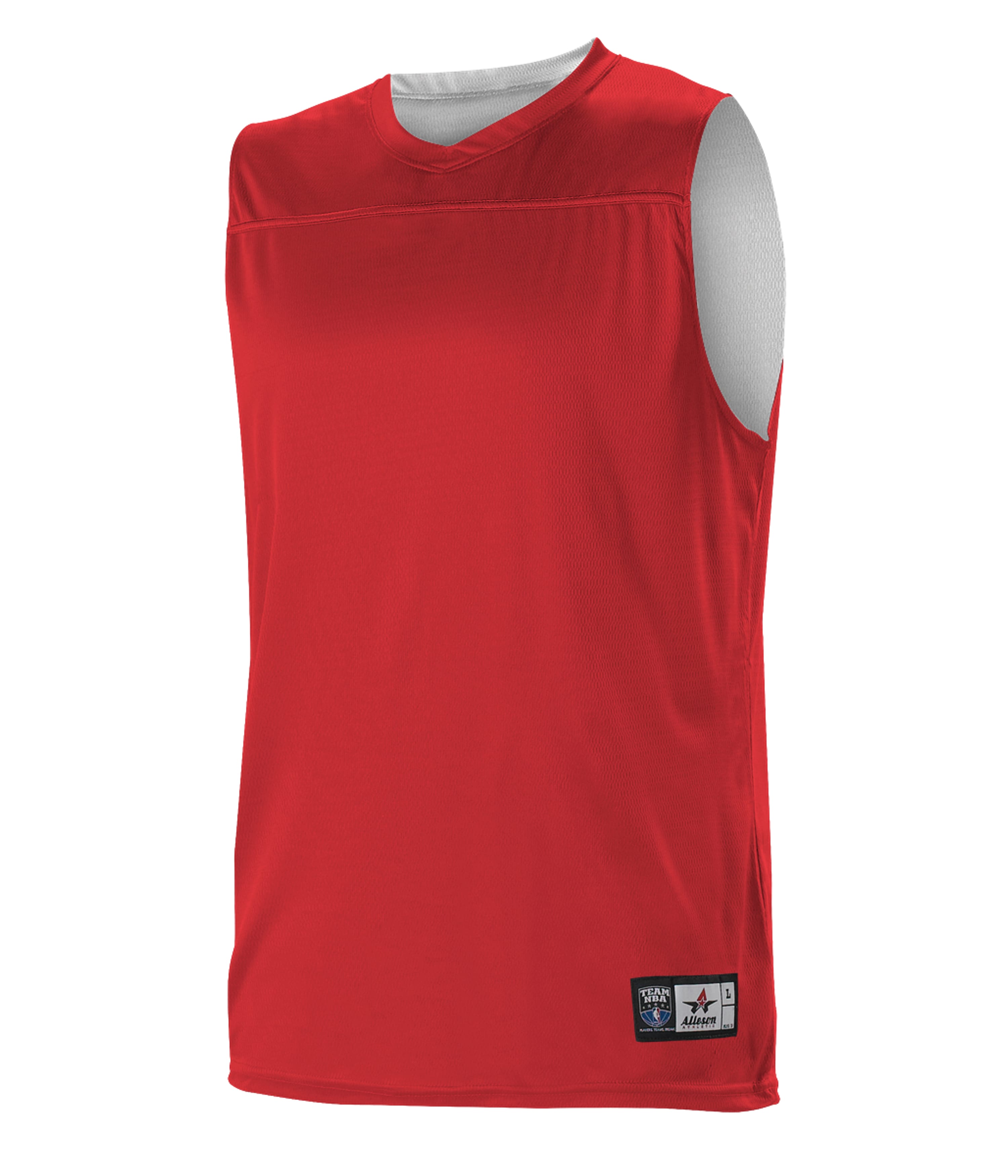 A105BY Alleson Athletic Youth Blank Reversible Game Jersey - Back Image