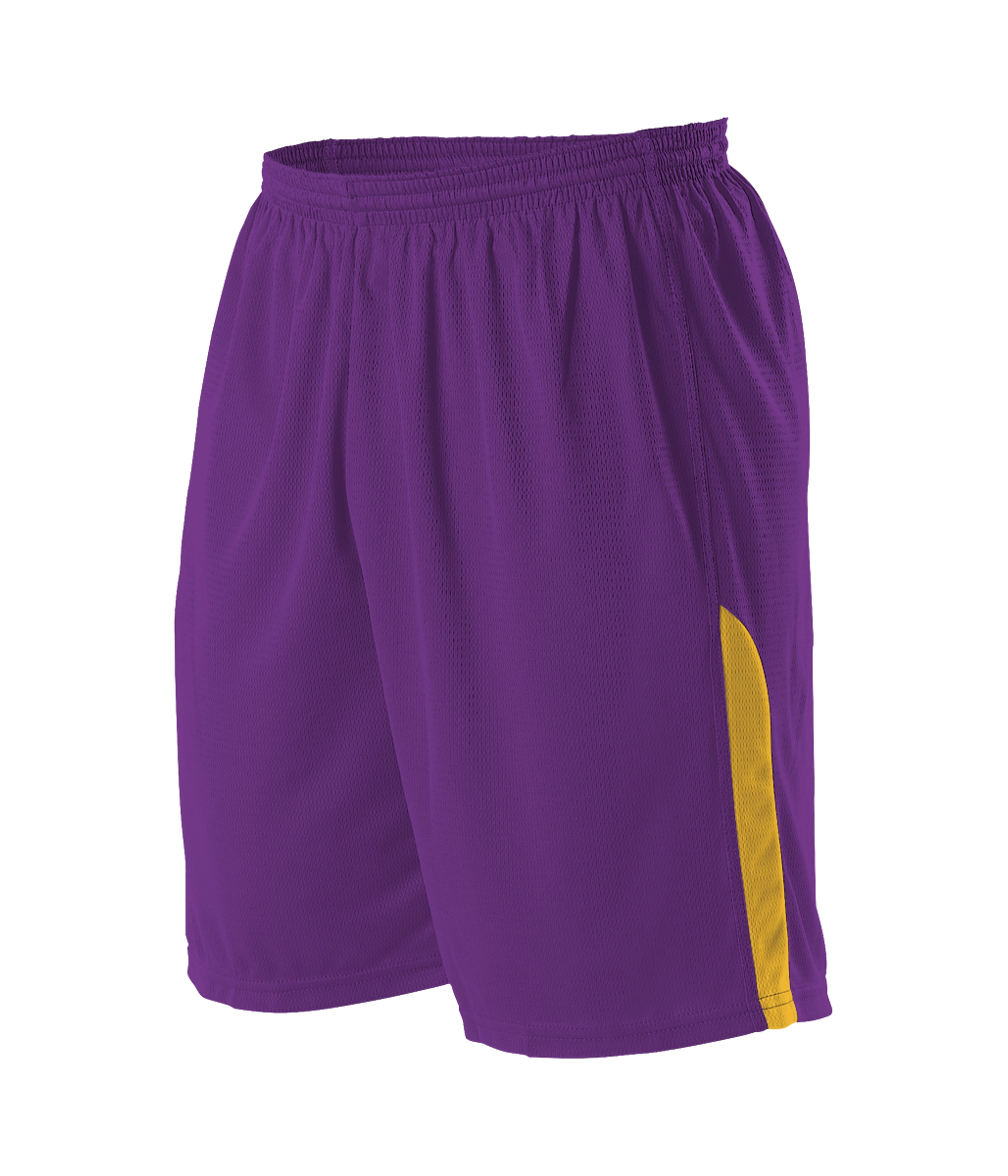 A205BY Alleson Athletic Youth Blank Game Shorts - Back Image