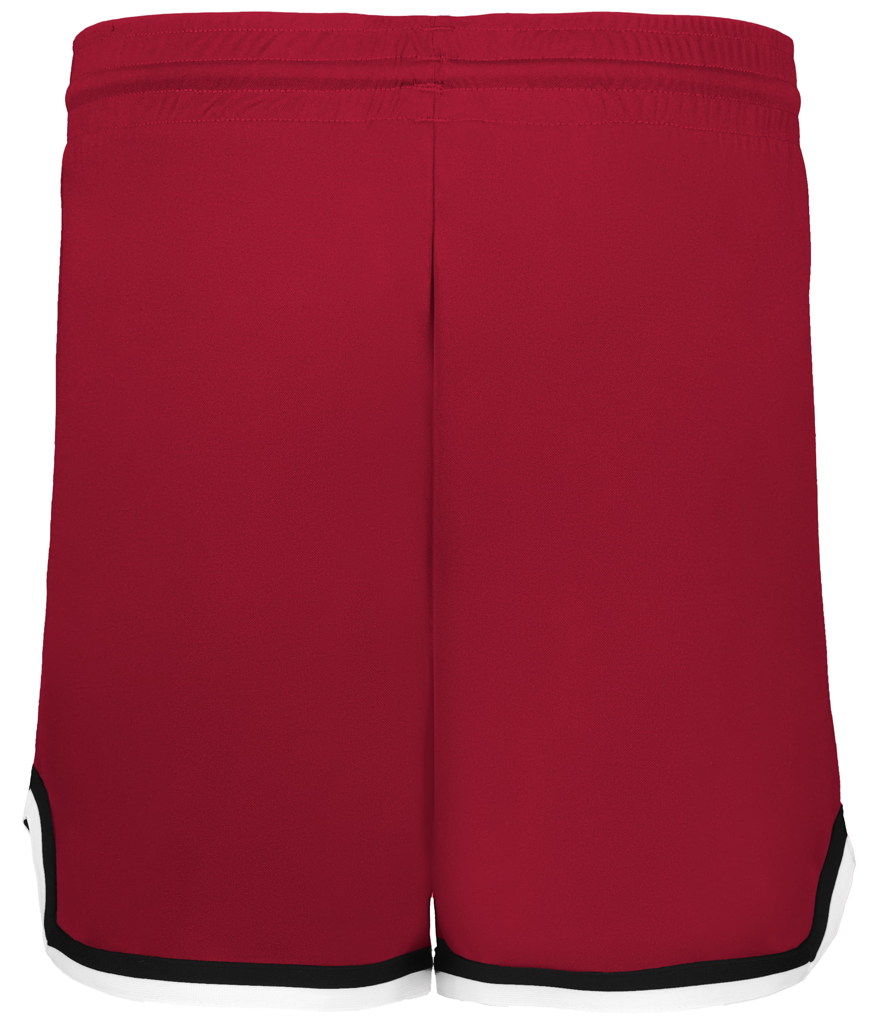 A56000 Alleson Athletic Womens Retro Basketball Shorts A56000 Alleson Athletic Womens Retro Basketball Shorts - Back Image