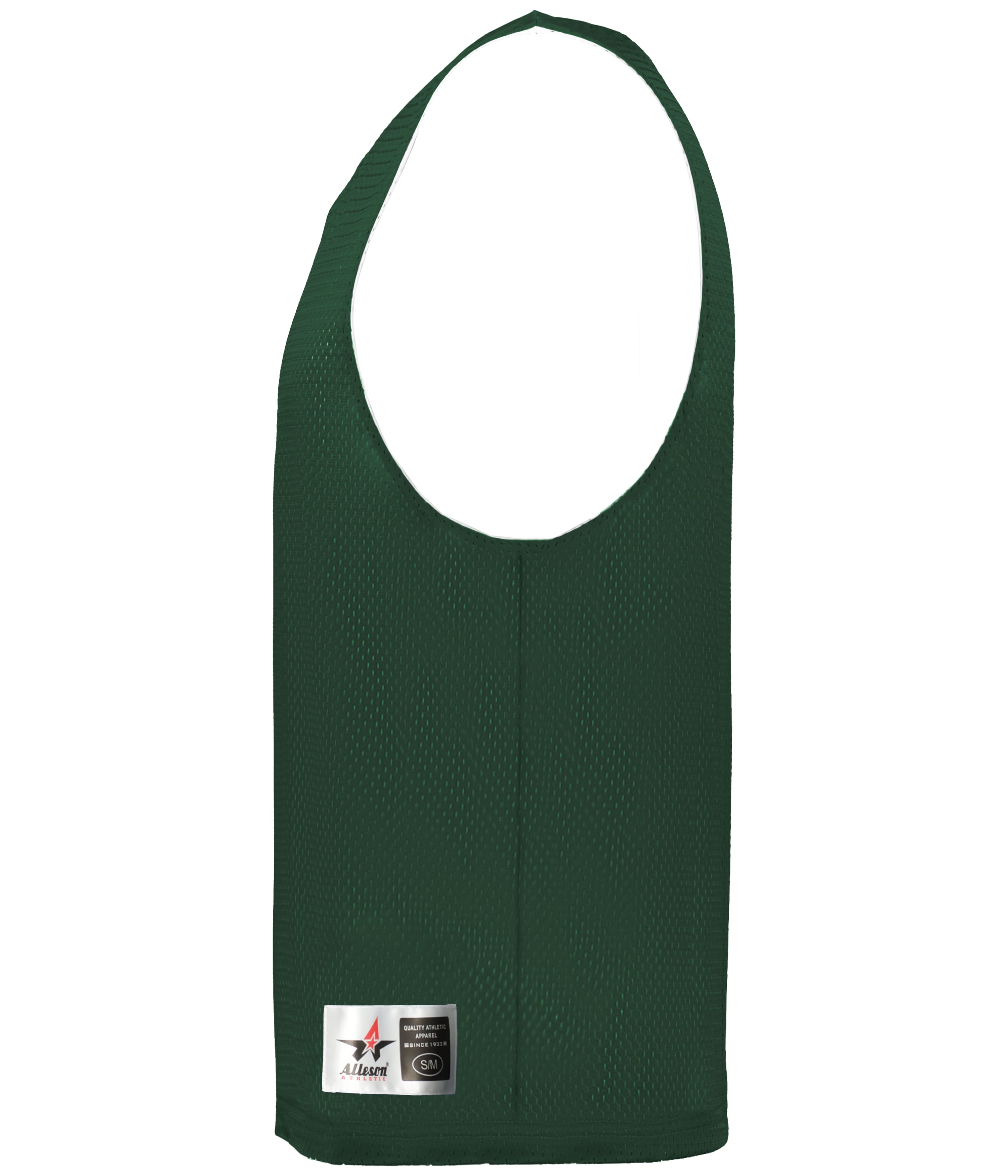 LP001Y Alleson Athletic Youth Lacrosse Reversible Pinnie - Siide Image