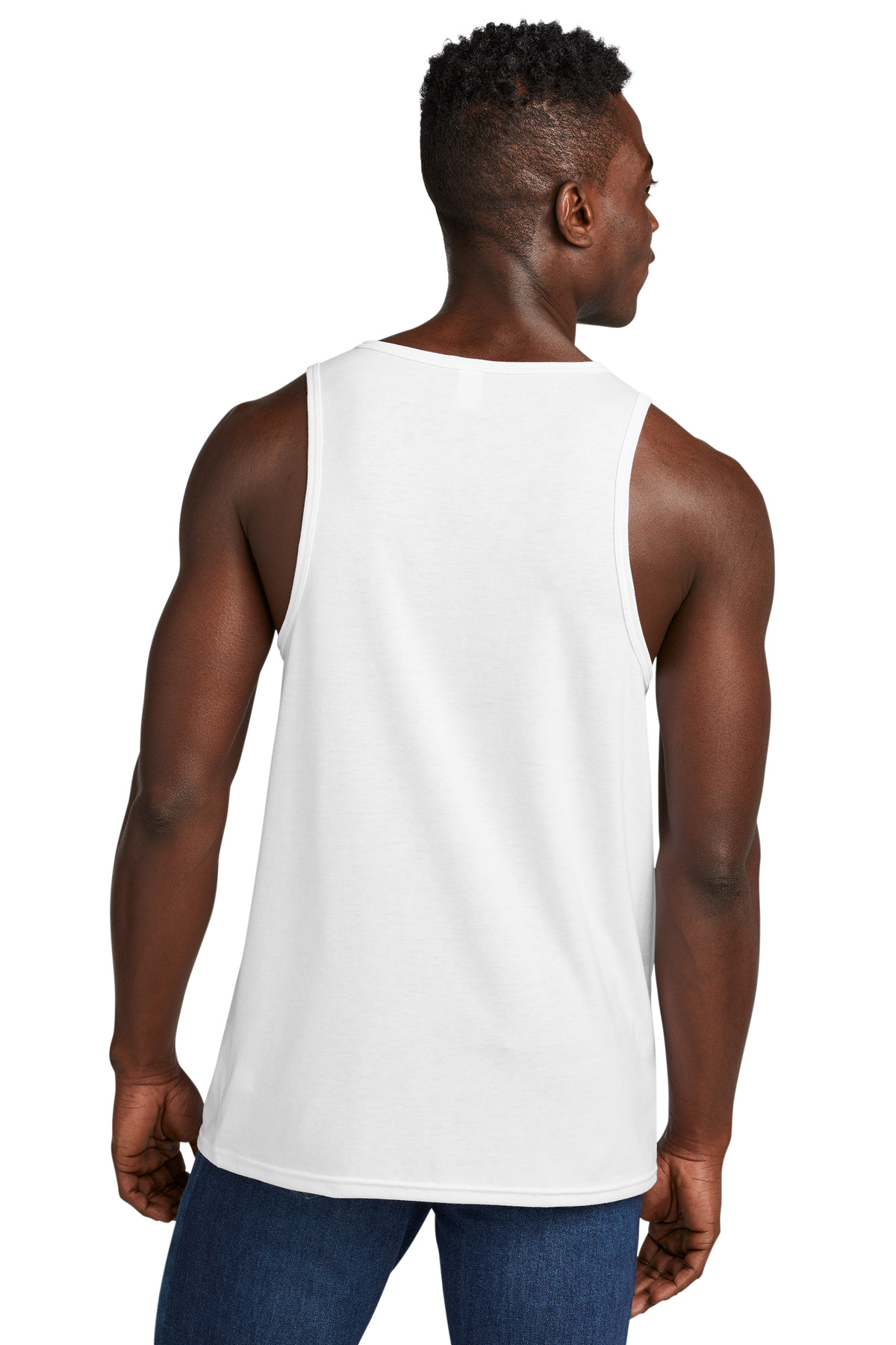AL2019 AllMade Unisex Tri-Blend Tank - Back Image