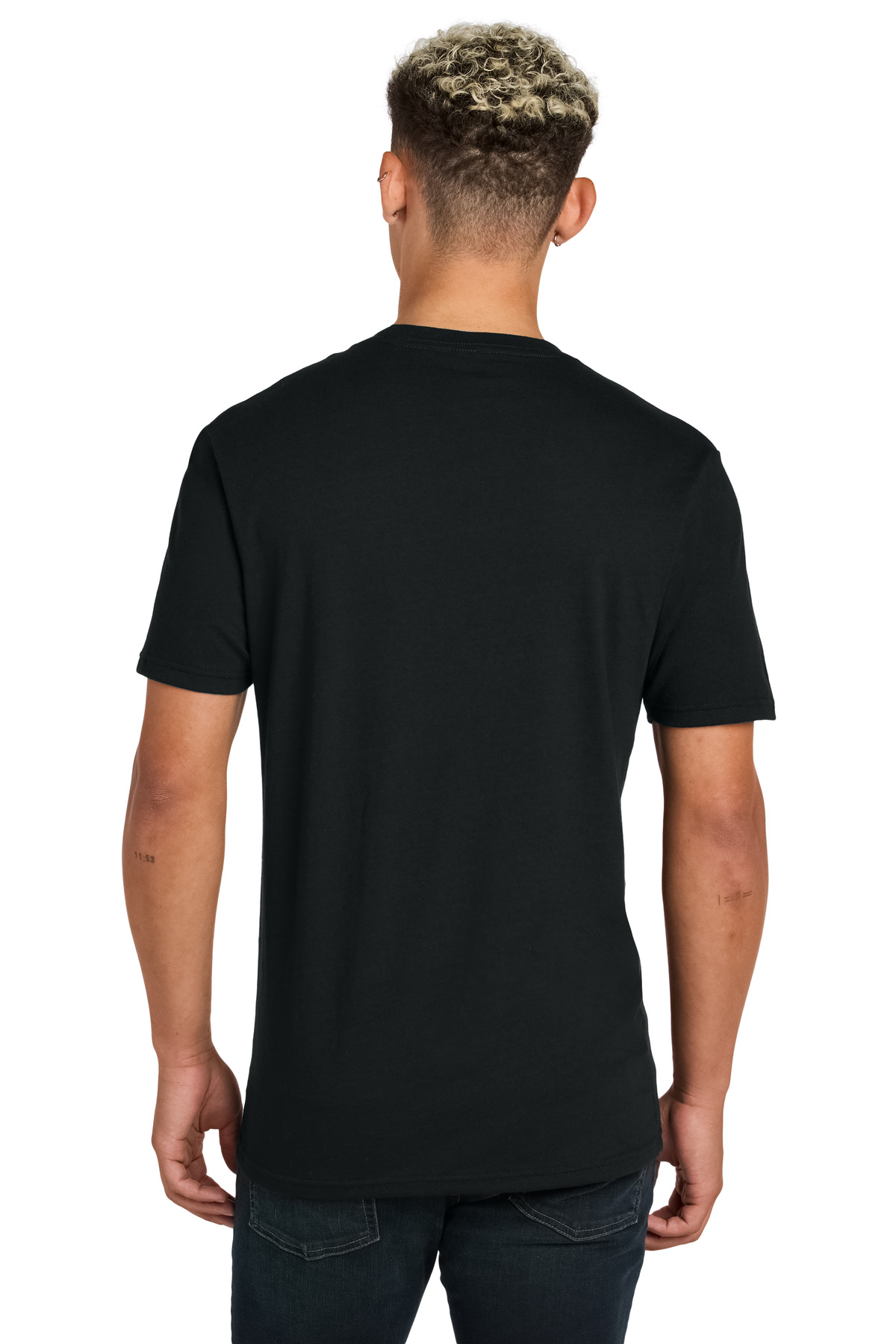 AL2300 AllMade Unisex Recycled Blend Tee - Back Image