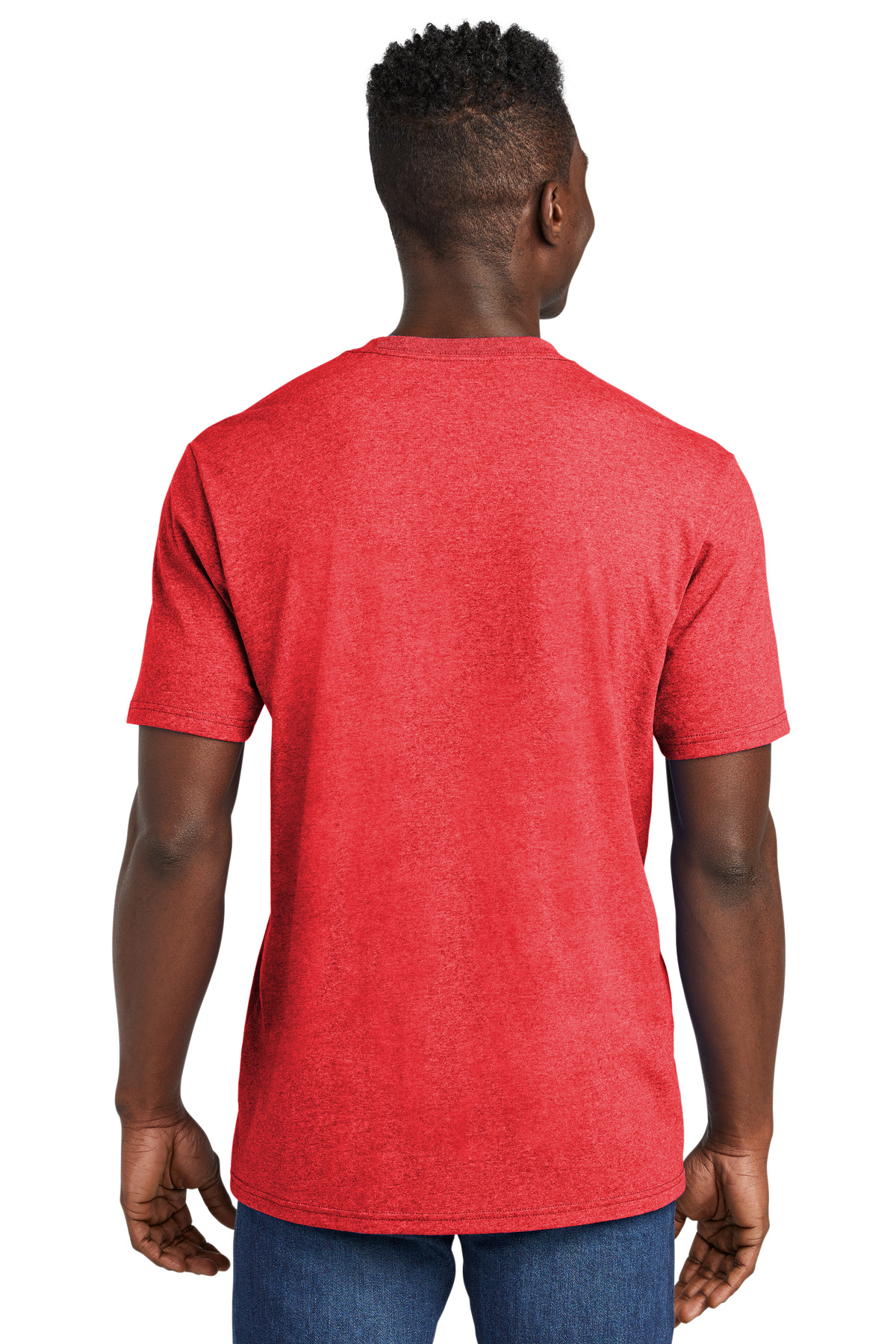 AL2300 AllMade Unisex Recycled Blend Tee - Back Image
