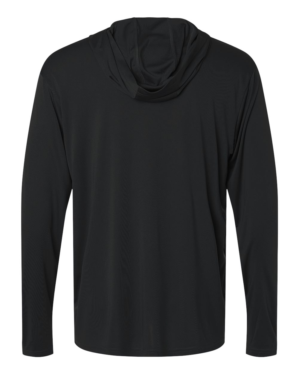 48510 AllPro Unisex Pro-Lock Performance Hooded Long Sleeve T-Shirt 48510 AllPro Unisex Pro-Lock Performance Hooded Long Sleeve T-Shirt - Back Image