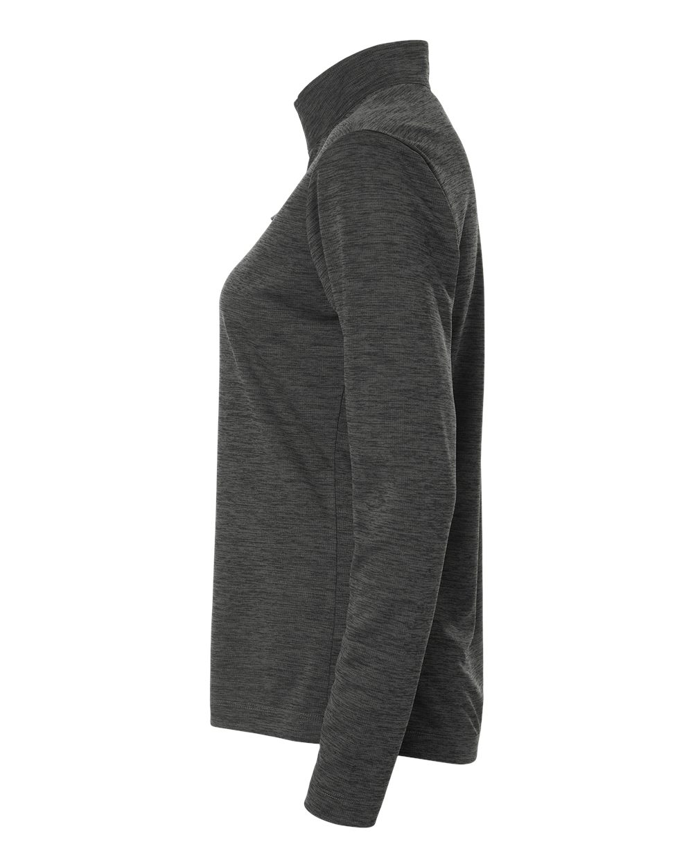 4HM70L AllPro Womens Pro-Lock Performance Mélange Quarter-Zip Pullover - Siide Image
