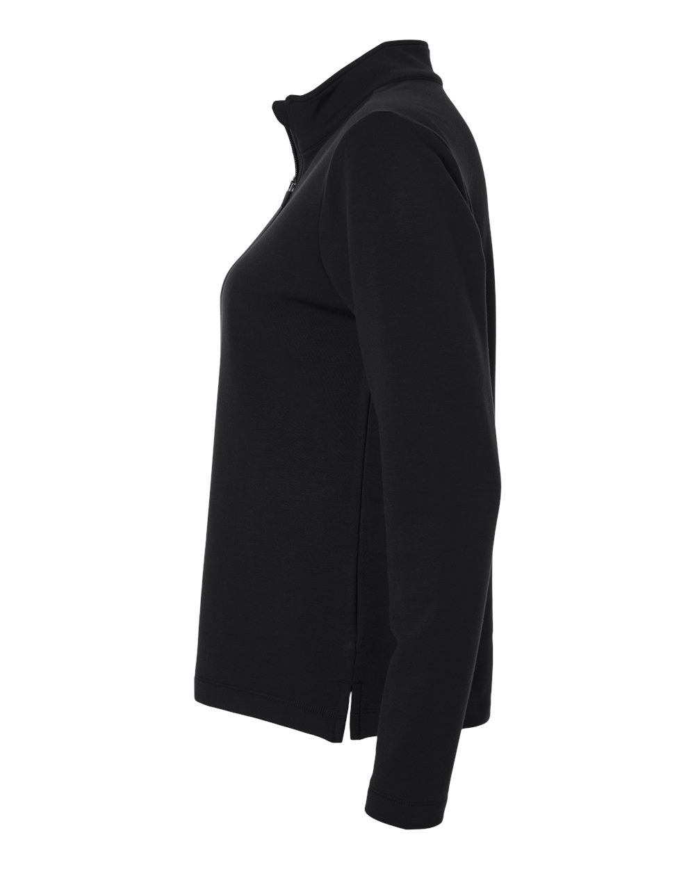 STF870L AllPro Womens Stretch Quarter-Zip Fleece Pullover STF870L AllPro Womens Stretch Quarter-Zip Fleece Pullover - Siide Image