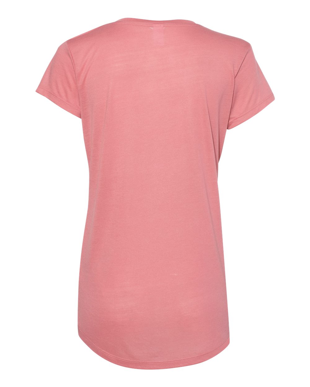2894 Alternative Womens Slinky Jersey V-Neck Tee - Back Image