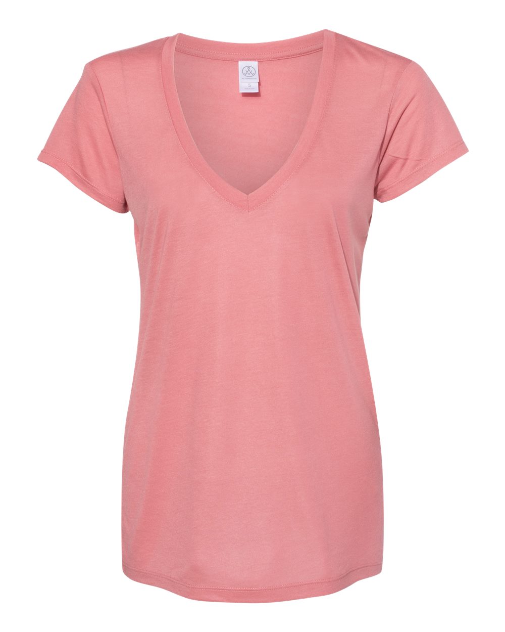 2894 Alternative Womens Slinky Jersey V-Neck Tee