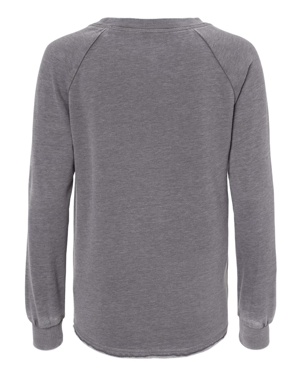 8626 Alternative Women’s Lazy Day Mineral Wash French Terry Sweatshirt - Back Image