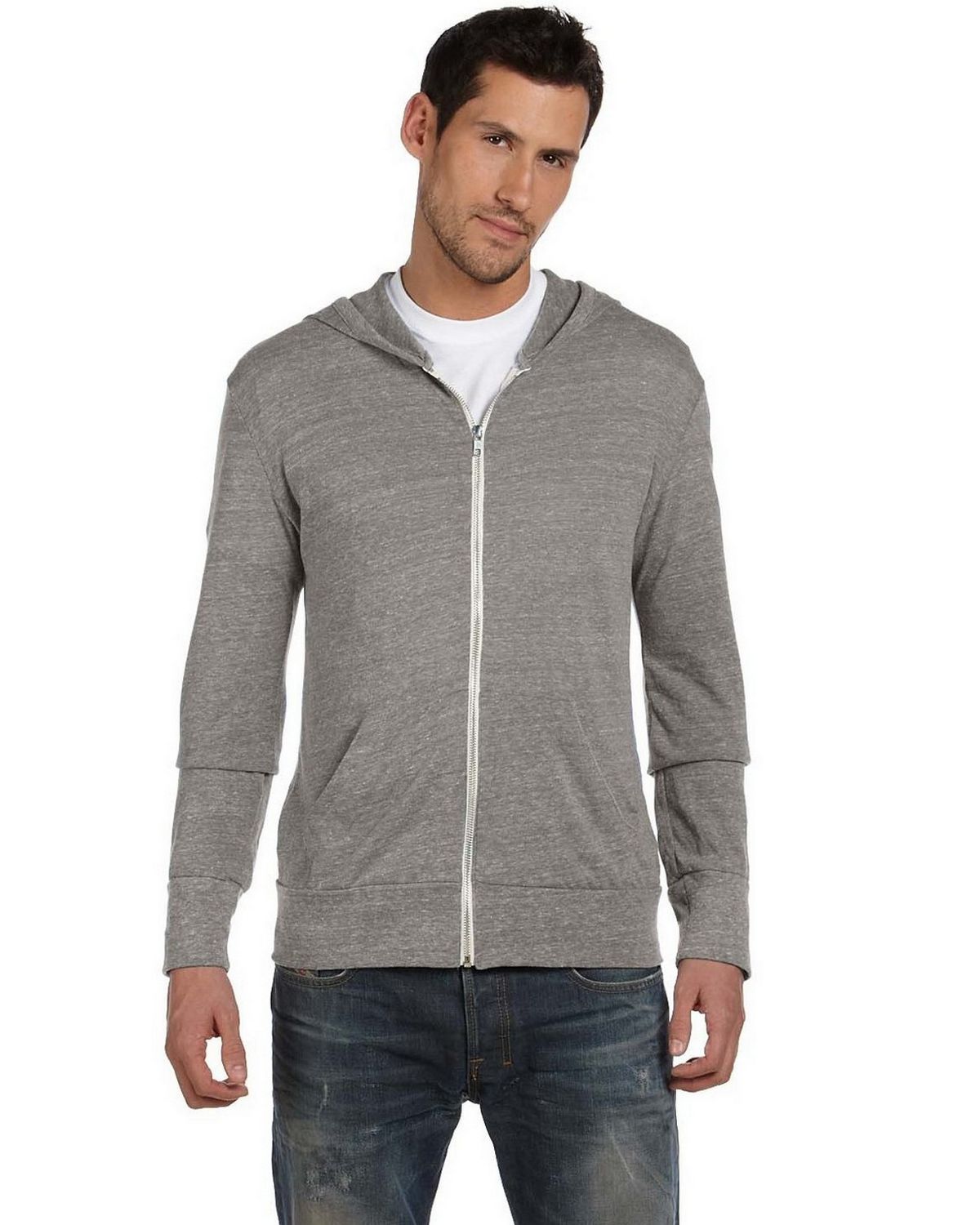 AA1970 Alternative Unisex Eco-Jersey Zip Hoodie AA1970 Alternative Unisex Eco-Jersey Zip Hoodie