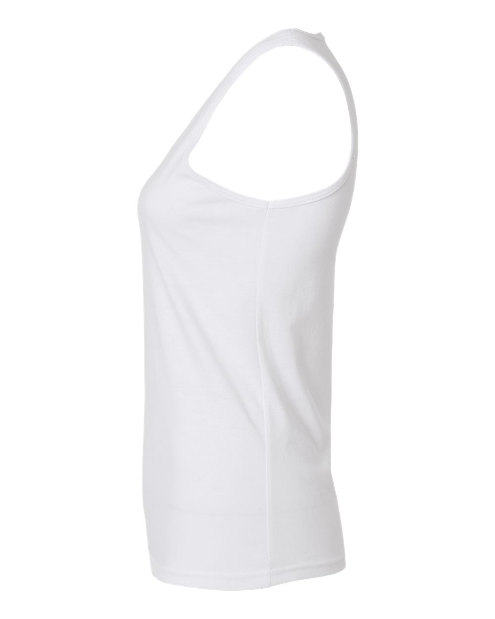 101CVC American Apparel Ladies CVC Racerneck Tank - Siide Image